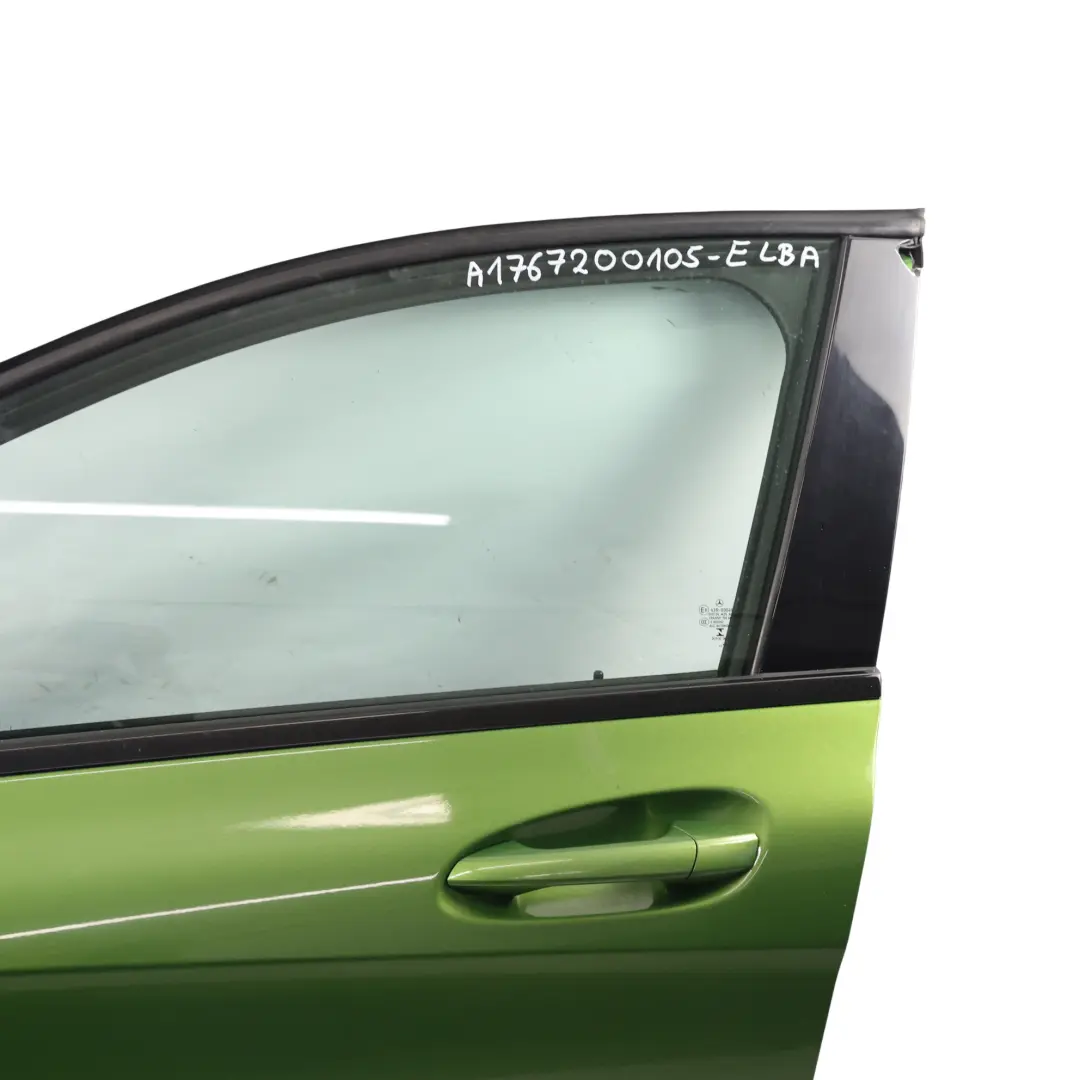 Mercedes W176 Porta Anteriore Sinistra Classe A Verde Elbaite Metallizzato 175 - SKU A1767200105-ELBA - Numero di parte A1767200105
