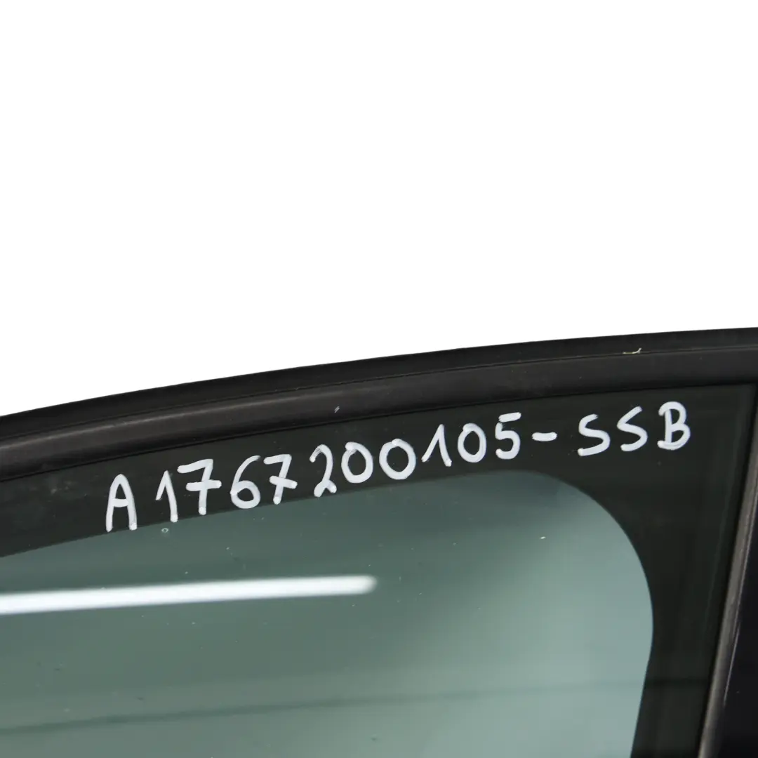 Mercedes W176 Door Front Left N/S A-Class South Seas Blue Metallic - 162 - SKU A1767200105-SSB - Part number A1767200105