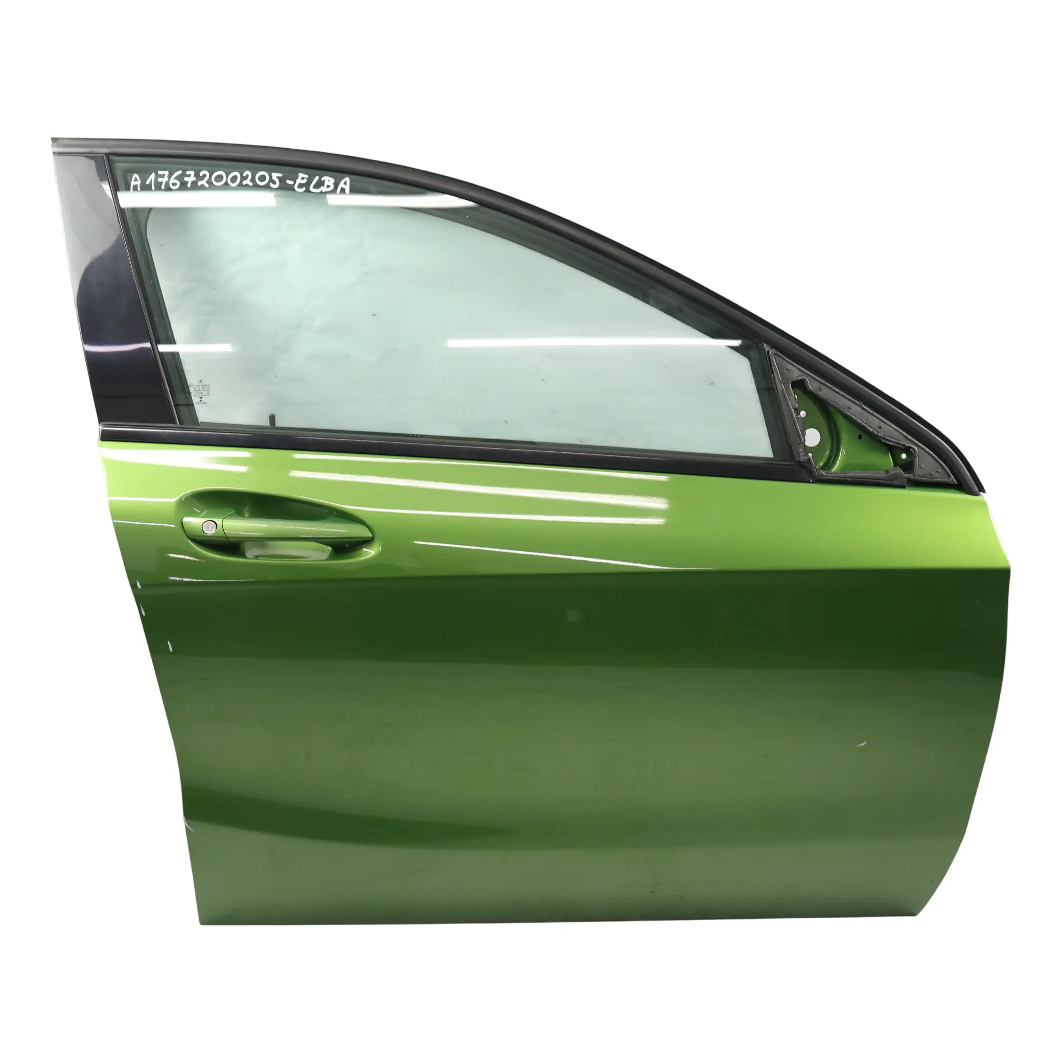 Mercedes W176 Drzwi Prawe Przednie Elbaite Green Zielony Metalik - 175