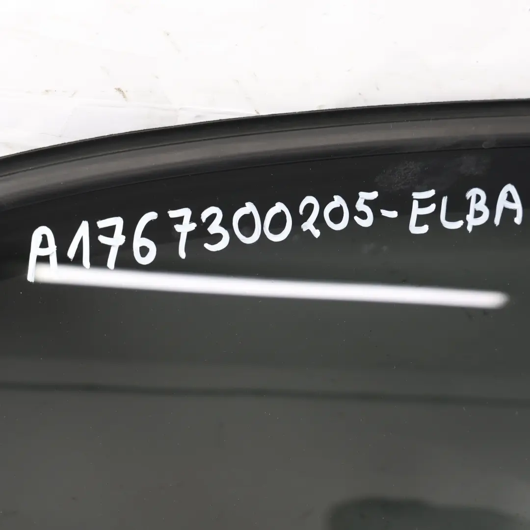 Mercedes W176 A-Klasse Tür Hinten Rechts Elbait Grün Metallic - 175 - SKU A1767300205-ELBA - Teilenummer A1767300205