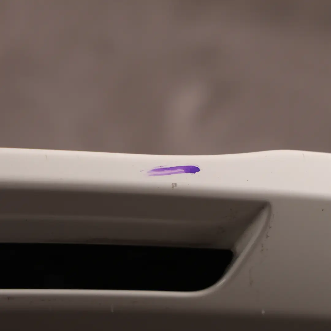 Mercedes W176 Boot Tailgate Spoiler Cover South Calcite White - 650 - SKU A1767900488-CW2 - Part number A1767900488