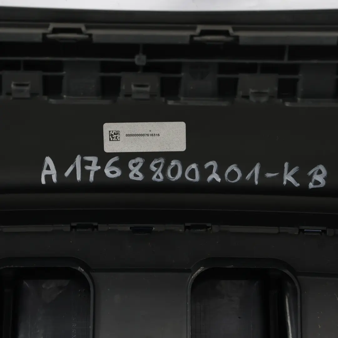 Mercedes W176 Osłona Zderzaka Tylnego AMG Calcite Kosmos Czarny 191 - SKU A1768800201-KB - Numer Części A1768800201