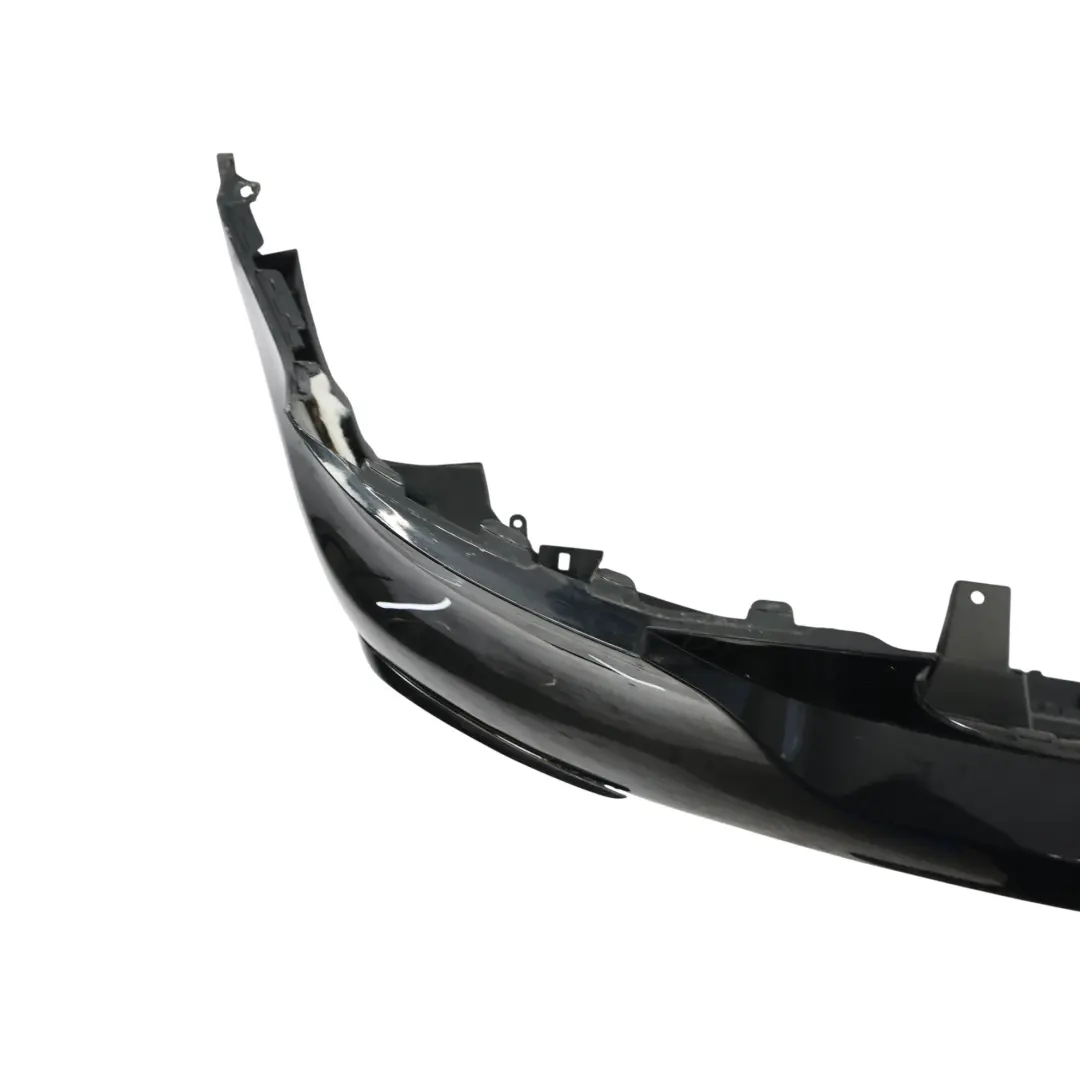 Bumper Trim Panel AMG Covering Calcite Kosmos Black 191 to Mercedes W176 Rear with Part number A1768800201 Mercedes W176 Rear Bumper Trim Panel AMG Covering Calcite Kosmos Black 191 - SKU A1768800201-KB - Part number A1768800201