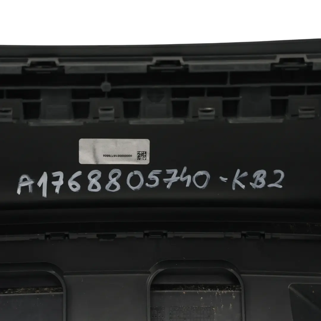Mercedes W176 Zderzak Tylny AMG Kosmos Black Czarny Metalik - 191 - SKU A1768805740-KB2 - Numer Części A1768805740