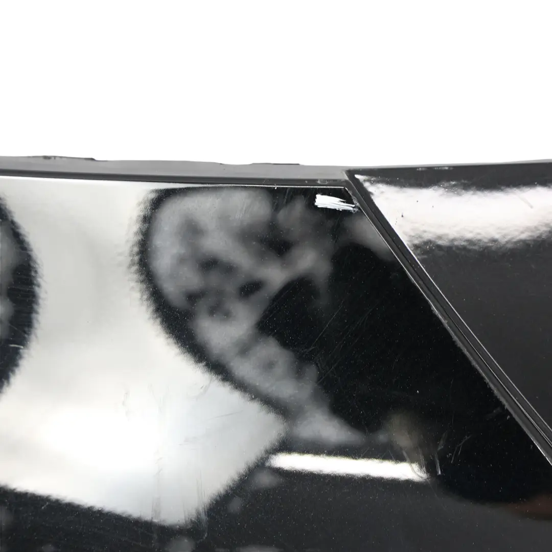 Mercedes W176 Bumper Rear Trim Panel AMG Kosmos Black Metallic - 191 - SKU A1768805740-KB2 - Part number A1768805740