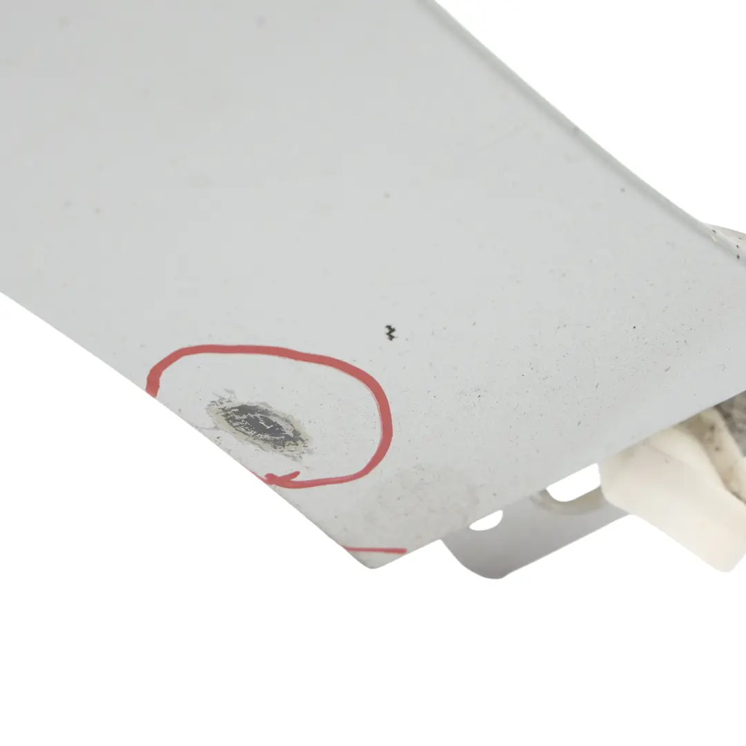 Wing Fender Panel Front Left N/S Side Trim Cover Polar Silver 761 to Mercedes W176 with Part number A1768810101 Mercedes W176 Wing Fender Panel Front Left N/S Side Trim Cover Polar Silver 761 - SKU A1768810101-PLS - Part number A1768810101