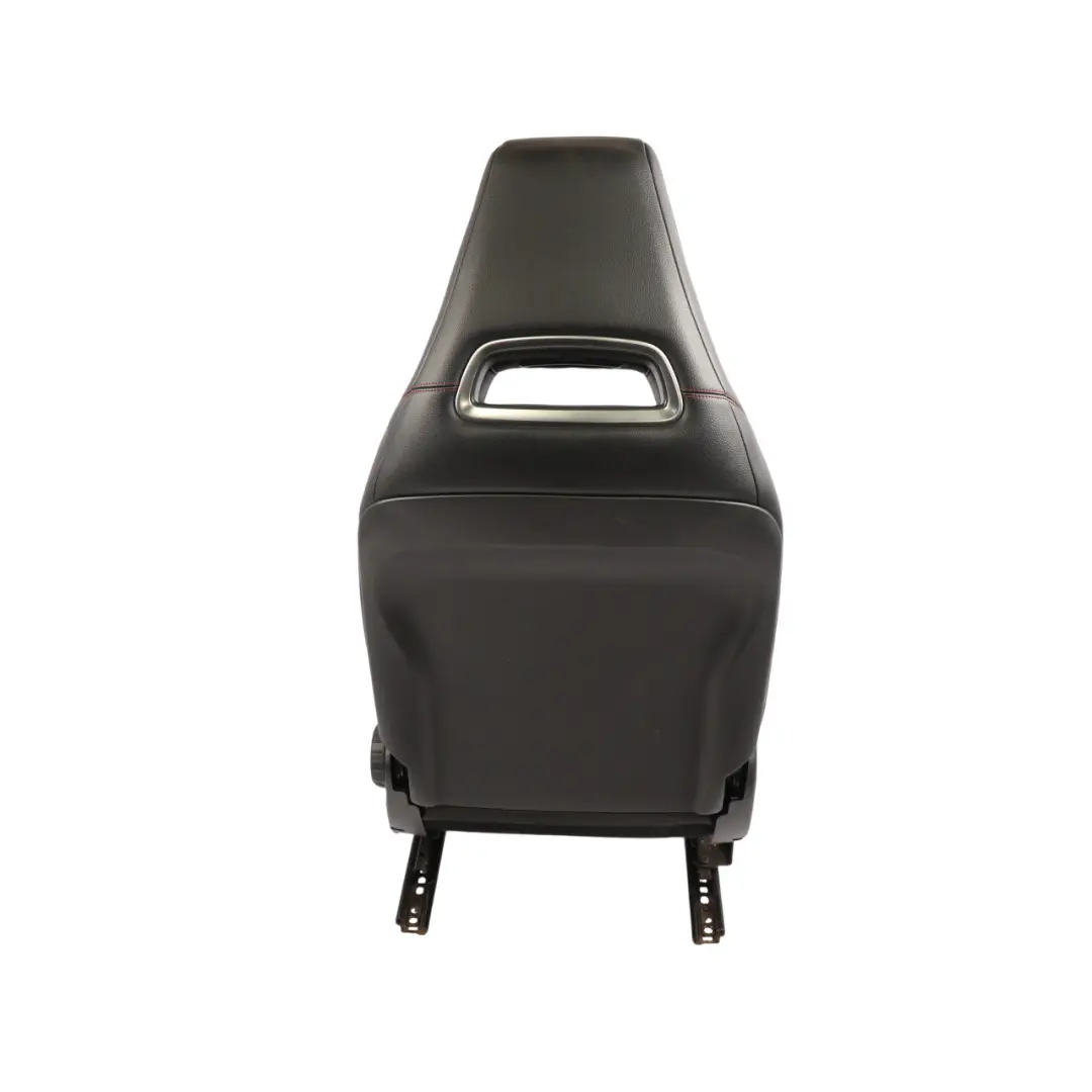 Mercedes W176 Seat Front Left N/S Microfibre Imitation Leather Black Red Stitch - SKU A1769102147-2 - Part number A1769102147