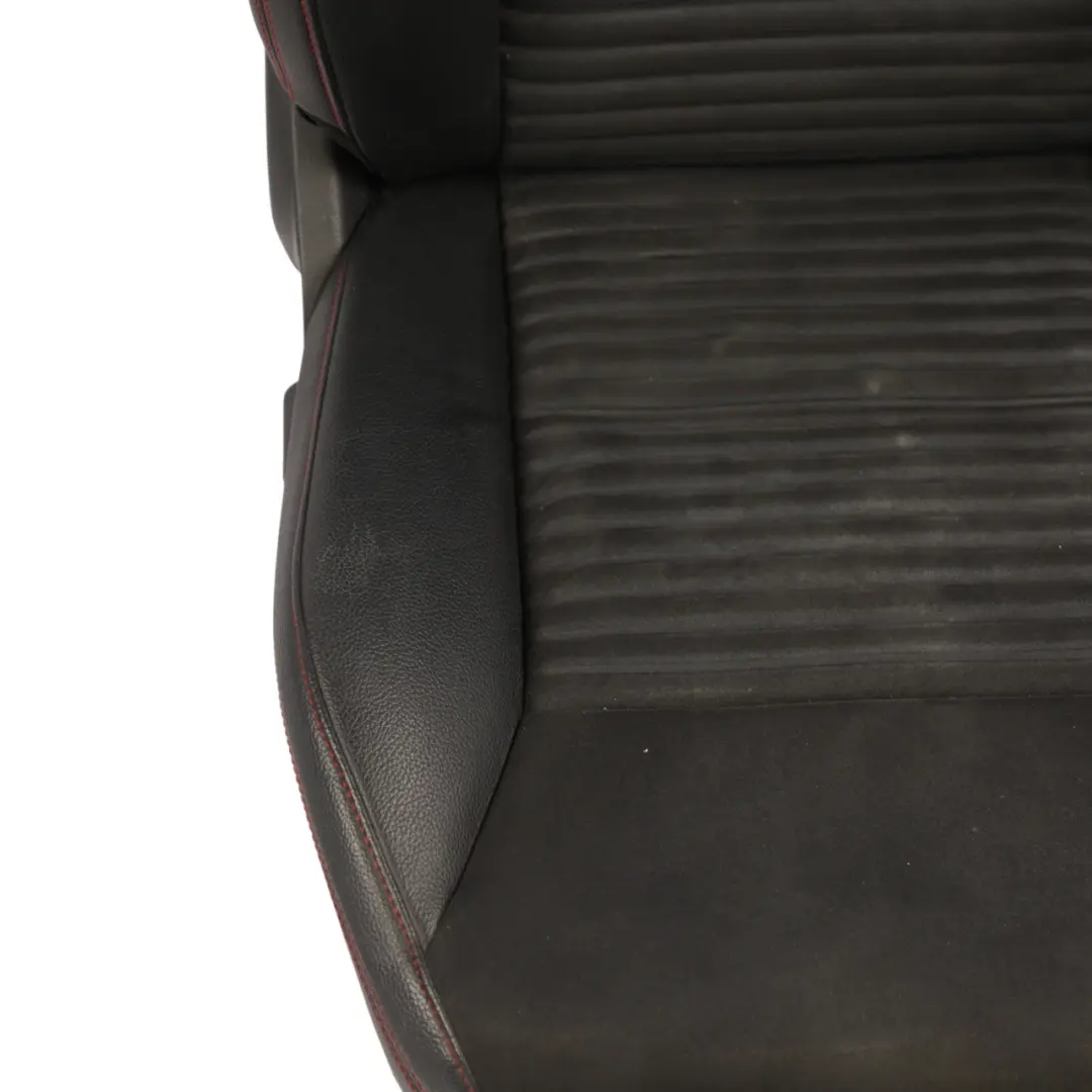 Mercedes W176 Seat Front Left N/S Microfibre Imitation Leather Black Red Stitch - SKU A1769102147-2 - Part number A1769102147
