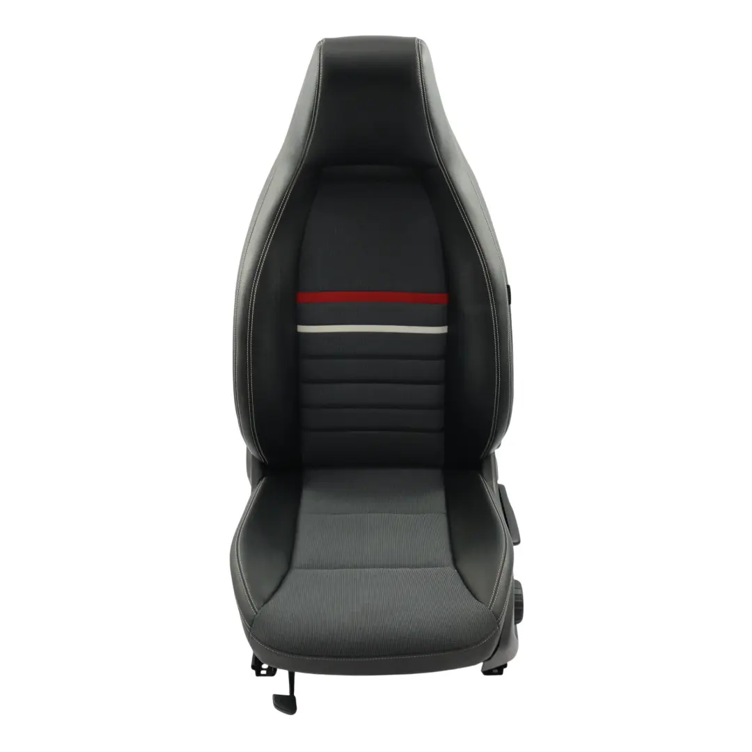 Sedile Anteriore Sinistro Sport Pelle Tessuto Nero per Mercedes W176 con numero di parte A1769108501 Mercedes W176 Sedile Anteriore Sinistro Sport Pelle Tessuto Nero - SKU A1769108501-2 - Numero di parte A1769108501