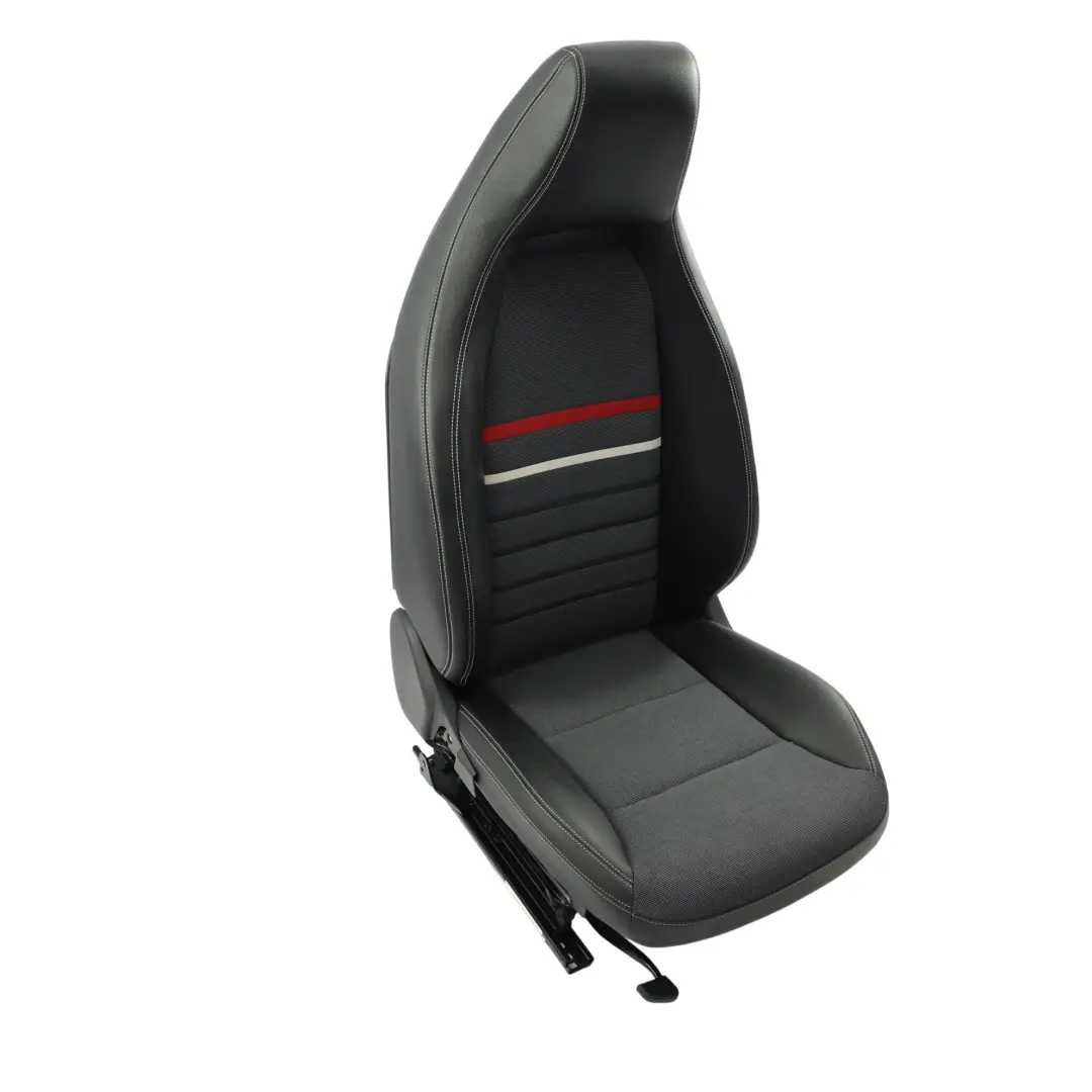 Sportsitz Vorne Links Leder Stoff Schwarz für Mercedes W176 mit Teilenummer A1769108501 Mercedes W176 Sportsitz Vorne Links Leder Stoff Schwarz - SKU A1769108501-2 - Teilenummer A1769108501