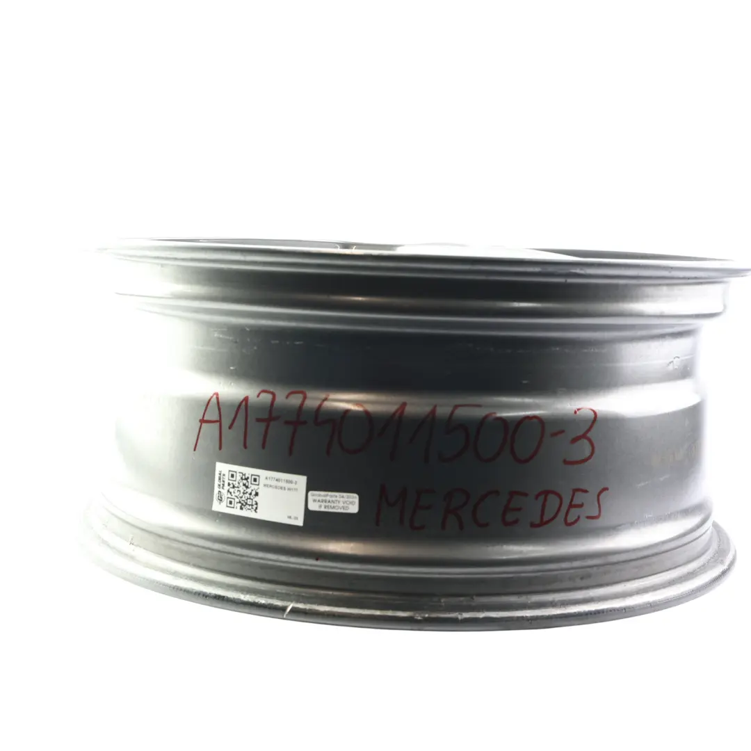 Leicht Metall felge 5 Doppel Speiche 18" 7,5J für Mercedes W177 V177 AMG mit Teilenummer A1774011500 Mercedes W177 V177 AMG Leicht Metall felge 5 Doppel Speiche 18" 7,5J - SKU A1774011500-3 - Teilenummer A1774011500