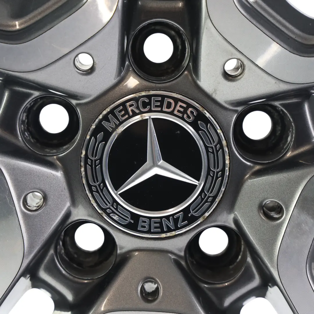 Alloy Wheel Rim 5 Double Spoke 18" 7,5J ET:49 to Mercedes W177 V177 AMG with Part number A1774011500 Mercedes W177 V177 AMG Alloy Wheel Rim 5 Double Spoke 18" 7,5J ET:49 - SKU A1774011500-5 - Part number A1774011500