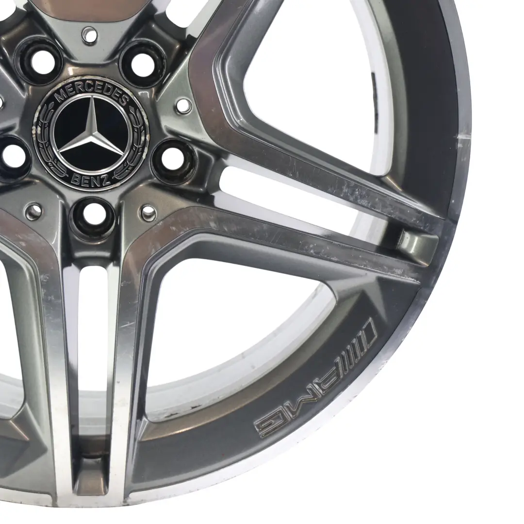 Alloy Wheel Rim 5 Double Spoke 18" 7,5J ET:49 to Mercedes W177 V177 AMG with Part number A1774011500 Mercedes W177 V177 AMG Alloy Wheel Rim 5 Double Spoke 18" 7,5J ET:49 - SKU A1774011500-6 - Part number A1774011500