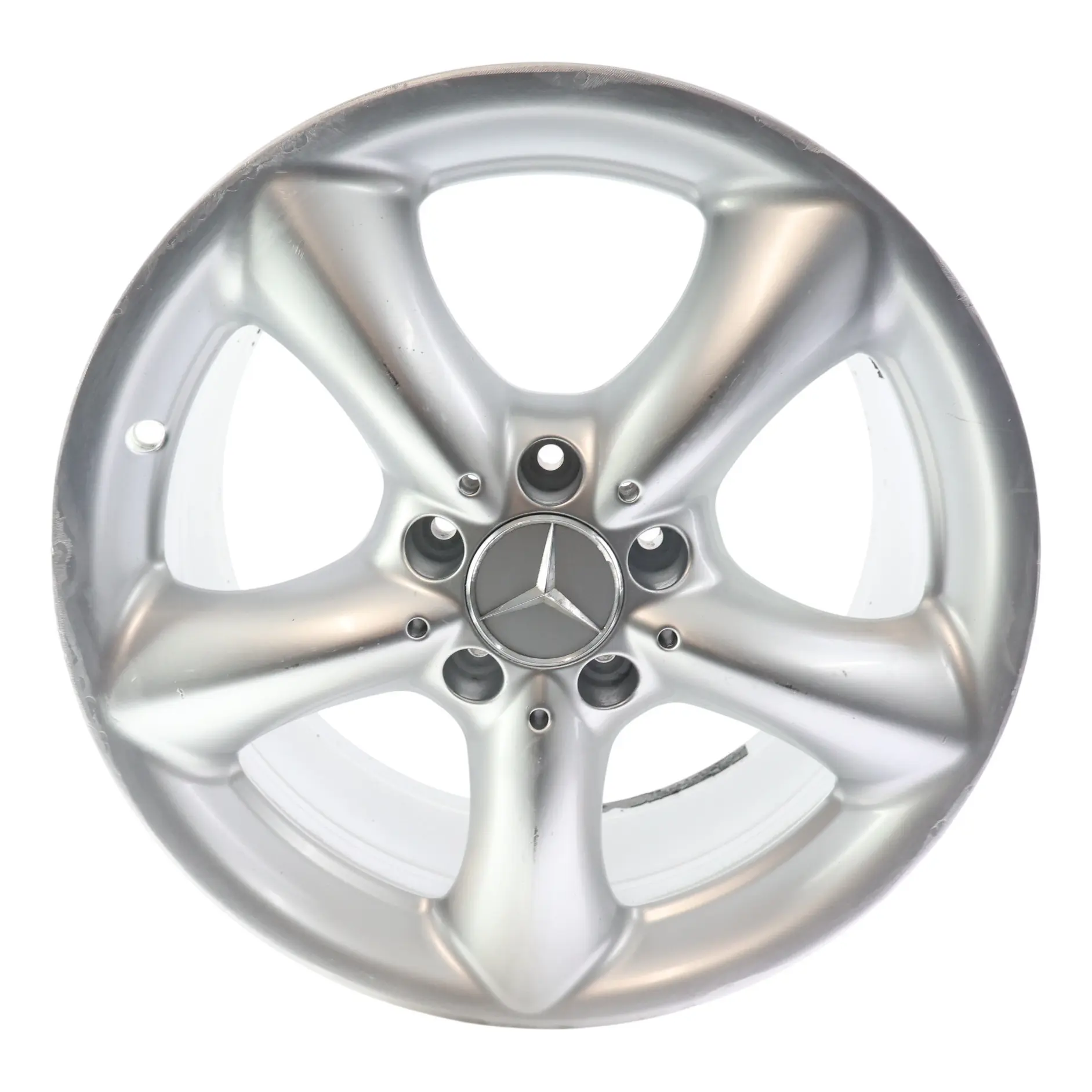 Mercedes W203 Silver Alloy Wheel Rim 5 Spoke 17" ET:34 8,5J A2034013502
