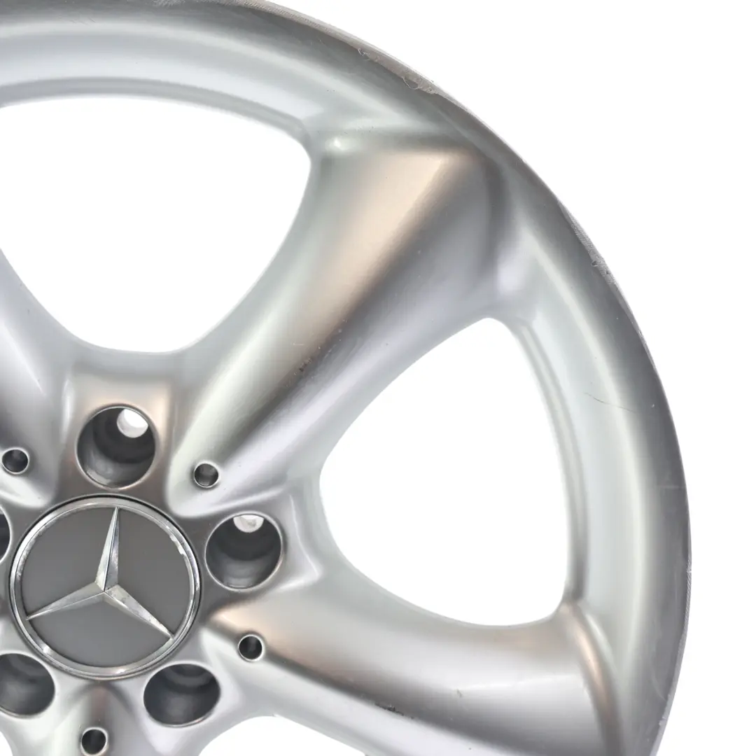 Silber Alu Felge 5 Speichen 17" ET:34 8,5J für Mercedes W203 mit Teilenummer A2034013502 Mercedes W203 Silber Alu Felge 5 Speichen 17" ET:34 8,5J - SKU A2034013502-2 - Teilenummer A2034013502