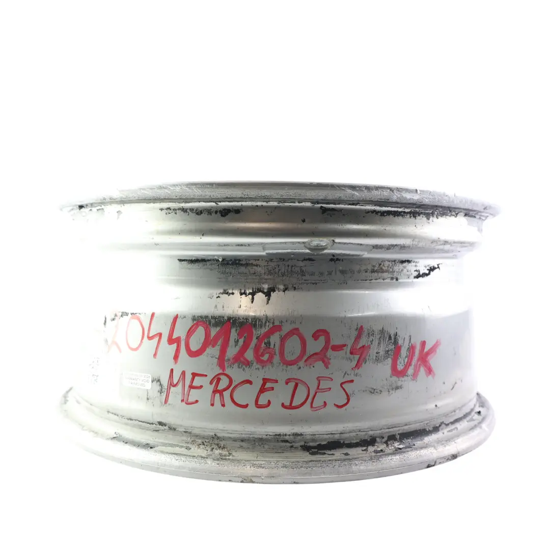 Mercedes W204 Silver Wheel Alloy Rim 16" 7J ET:43 7 Hole Disc - SKU A2044012602-4 - Part number A2044012602