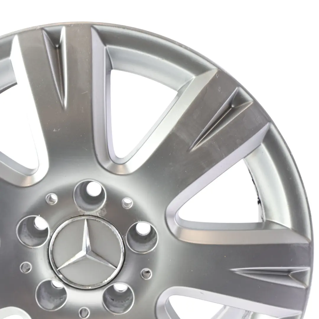 Mercedes W204 Silver Wheel Alloy Rim 16" 7J ET:43 7 Hole Disc - SKU A2044012602-4 - Part number A2044012602
