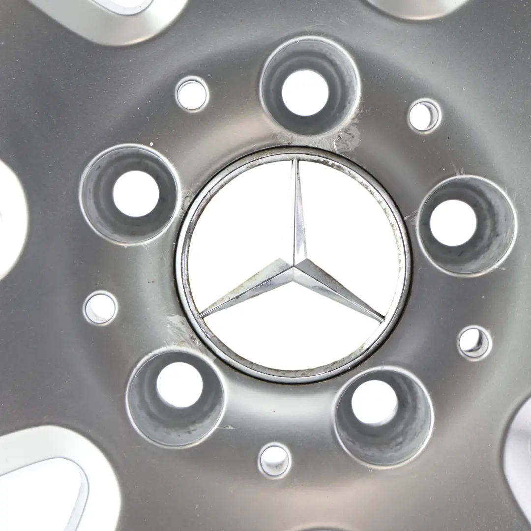 Mercedes W204 Silver Wheel Alloy Rim 16" 7J ET:43 7 Hole Disc - SKU A2044012602-4 - Part number A2044012602