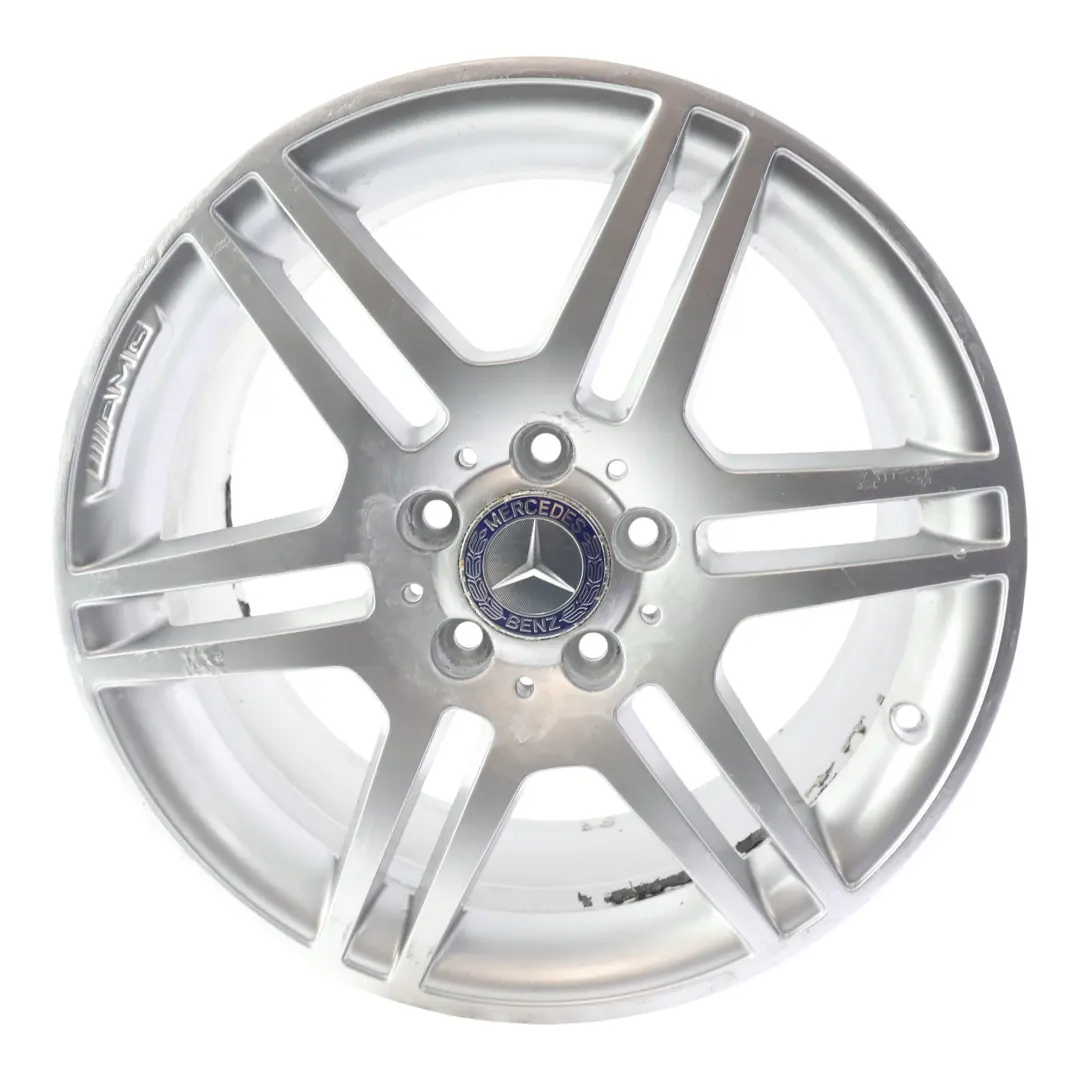 Mercedes C-Klasse W204 AMG Silber Alufelge Alu Felge 17" ET:58 8,5J - SKU A2044014602-1 - Teilenummer A2044014602