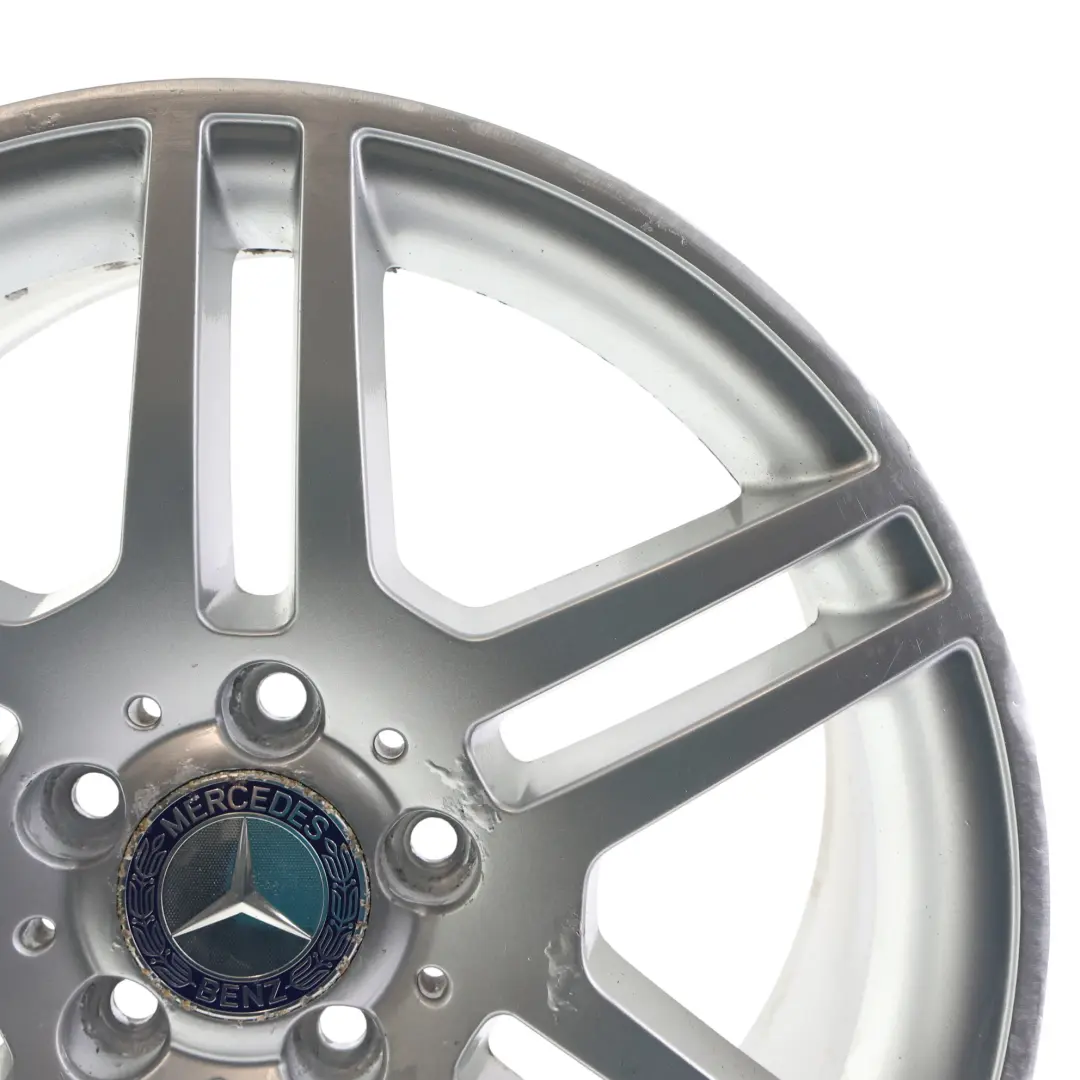 Mercedes W204 AMG 6 Double-Spoke Alloy Wheel Rim 17" ET:58 8,5J - SKU A2044014602-2 - Part number A2044014602