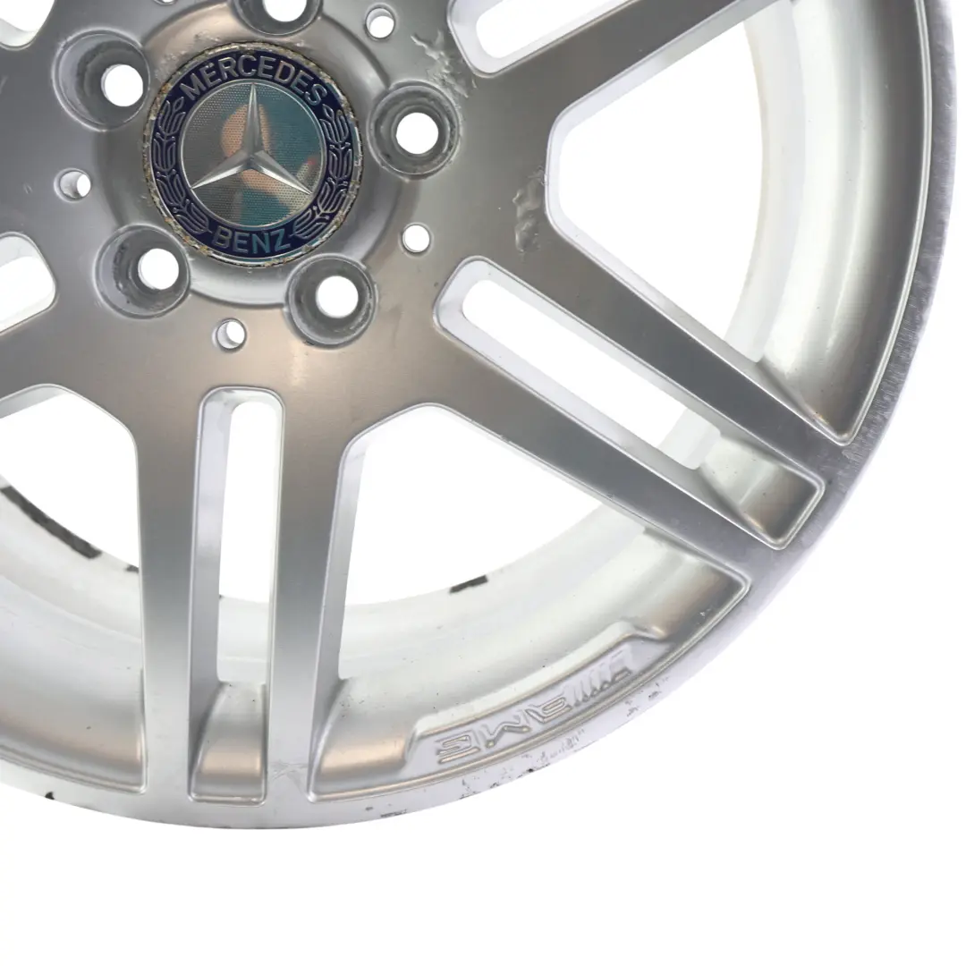 Llanta de aleación AMG 6 radios dobles 17" ET:58 8,5J para Mercedes W204 con número de pieza A2044014602 Mercedes W204 Llanta de aleación AMG 6 radios dobles 17" ET:58 8,5J - SKU A2044014602-2 - Número de pieza A2044014602