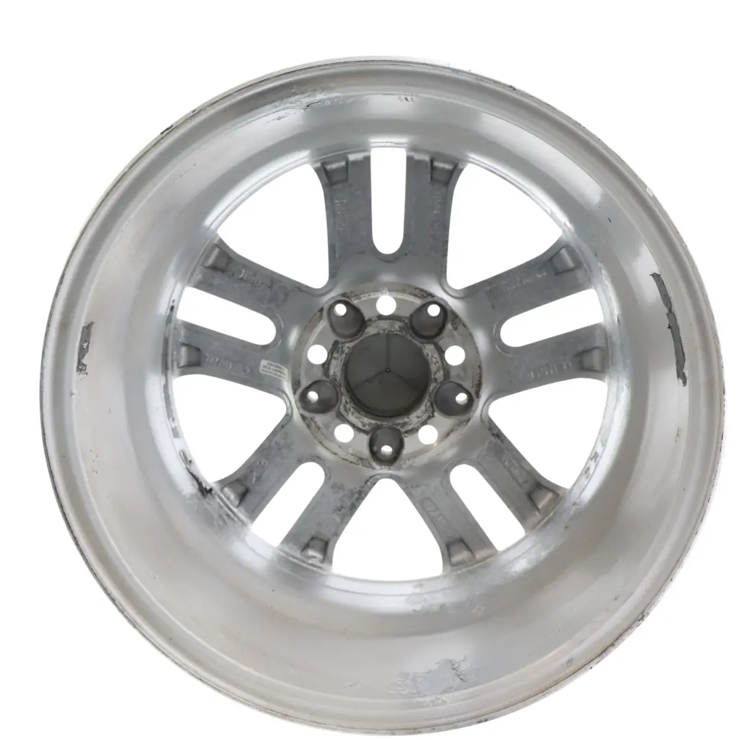 Alloy Wheel Rim 16" ET:43 7J 5 Double Spoke to Mercedes W204 with Part number A2044017202 Mercedes W204 Alloy Wheel Rim 16" ET:43 7J 5 Double Spoke - SKU A2044017202-4 - Part number A2044017202