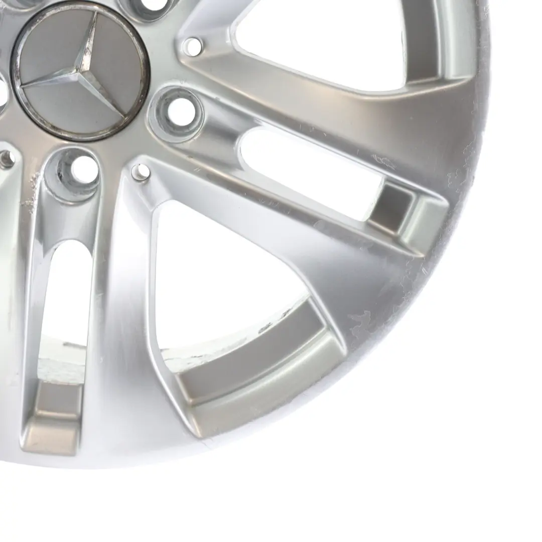 Mercedes W204 Srebrna Felga Aluminiowa 16" ET:43 7J - SKU A2044017202-4 - Numer Części A2044017202
