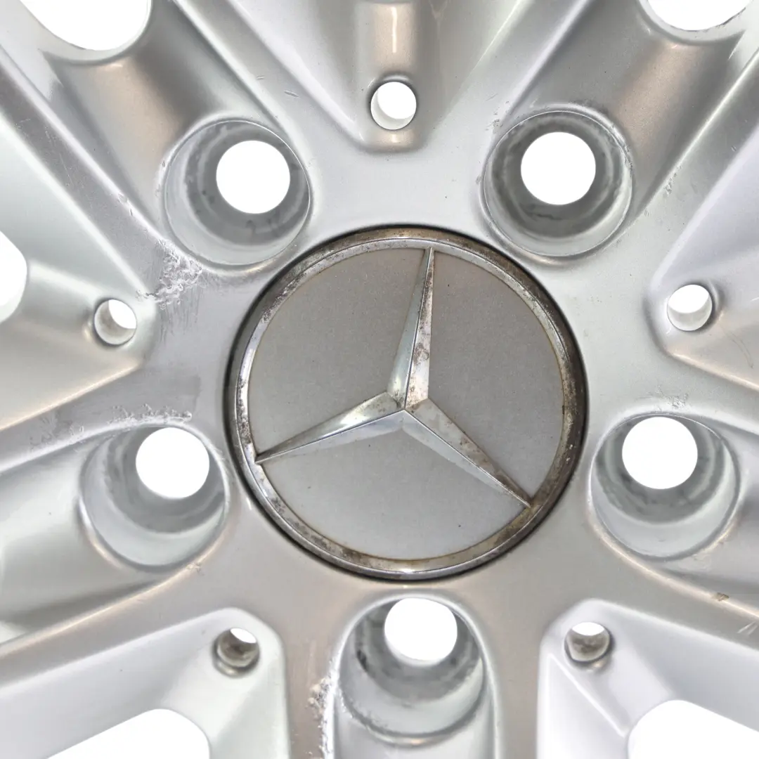Mercedes W204 Alloy Wheel Rim 16" ET:43 7J 5 Double Spoke - SKU A2044017202-4 - Part number A2044017202