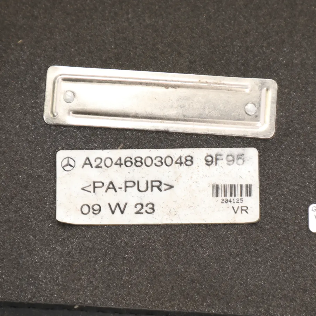Mercedes W204 Floor Mats Set Interior Front Rear Footwell Covers - SKU RHD-A2046803048 - Part number A2046803048