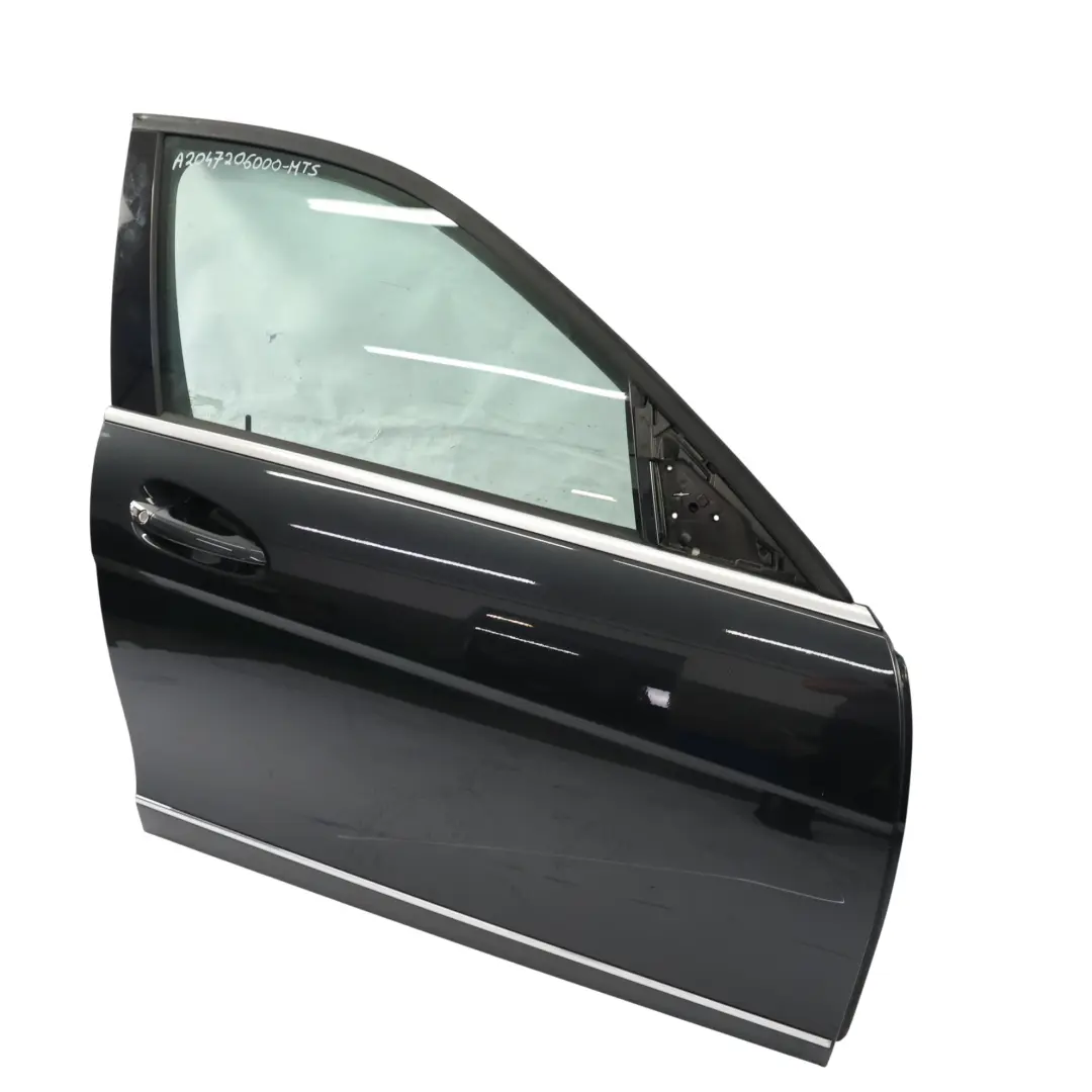 Mercedes W204 Door Front Right O/S Covering Magnetite Black Metallic - 183 - SKU A2047206000-MTS - Part number A2047206000