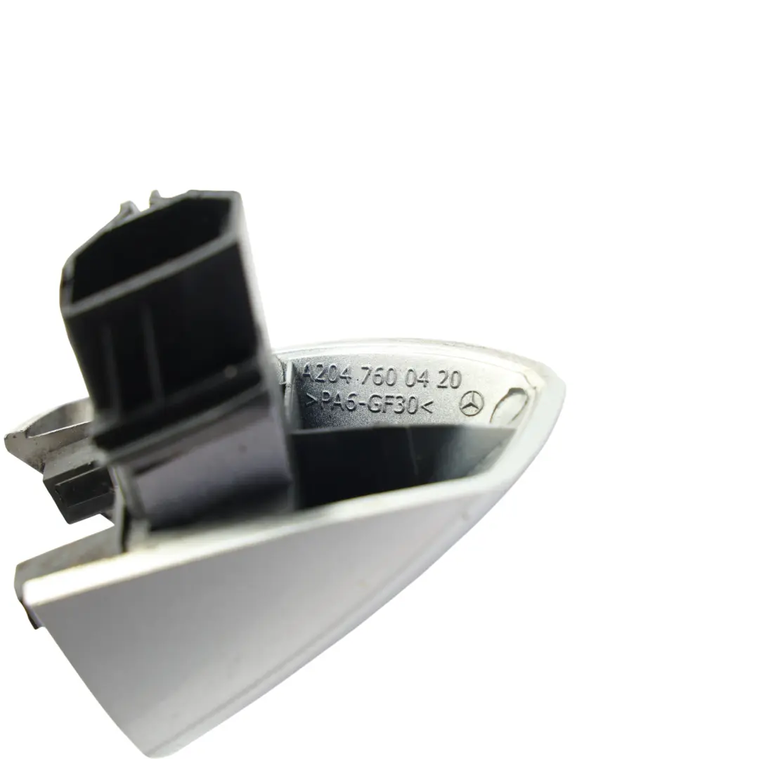 Cover Mercedes W204 W207 Door Handle Cap Front Rear Right O/S Polar Silver 761 - SKU A2047600420-PLS - Part number A2047600420