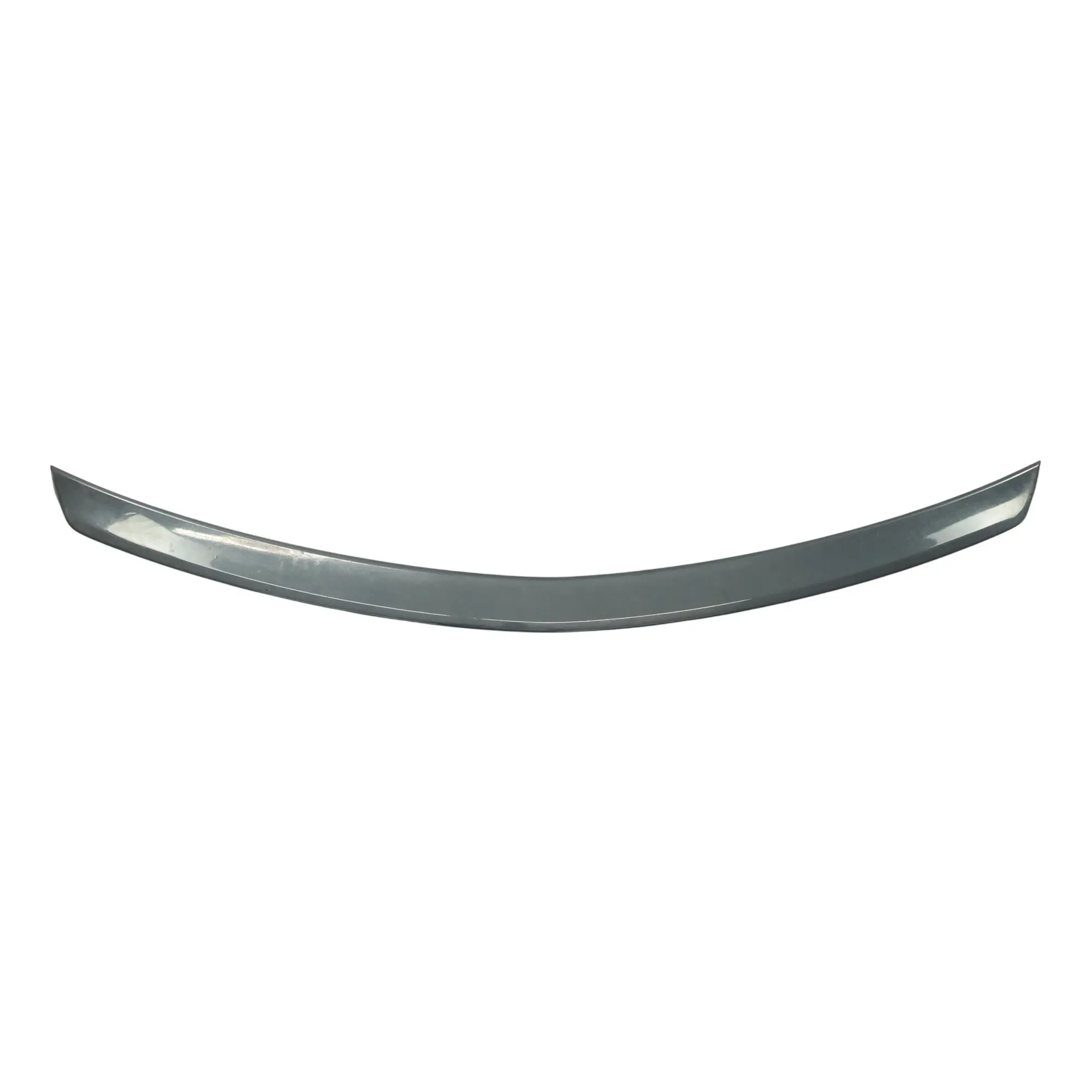 Mercedes W204 Rear Boot Lid Spoiler Wing Trim Magnetite Black Metallic - 183