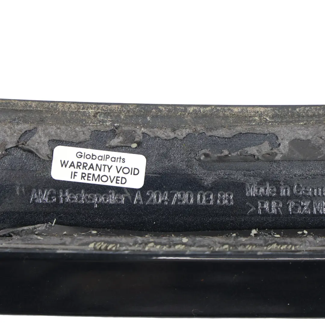 Spoiler Listwa Klapy Bagażnika Czarny Metalik do Mercedes W204 o numerze A2047900388 Mercedes W204 Spoiler Listwa Klapy Bagażnika Czarny Metalik - SKU A2047900388-MTS - Numer Części A2047900388