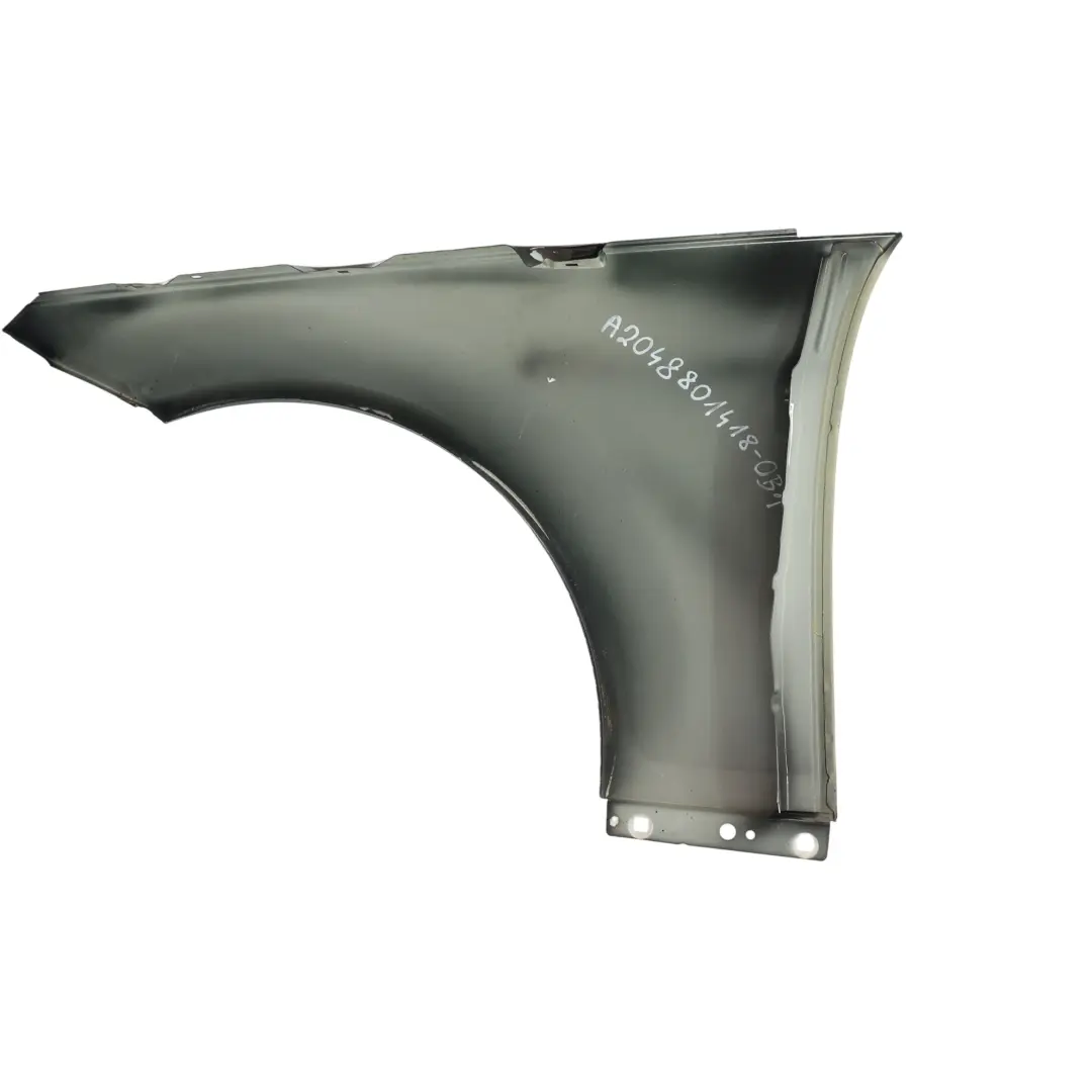 Mercedes W204 Side Wing Panel Front Right O/S Fender Obsidian Black - 197 - SKU A2048801418-OB1 - Part number A2048801418