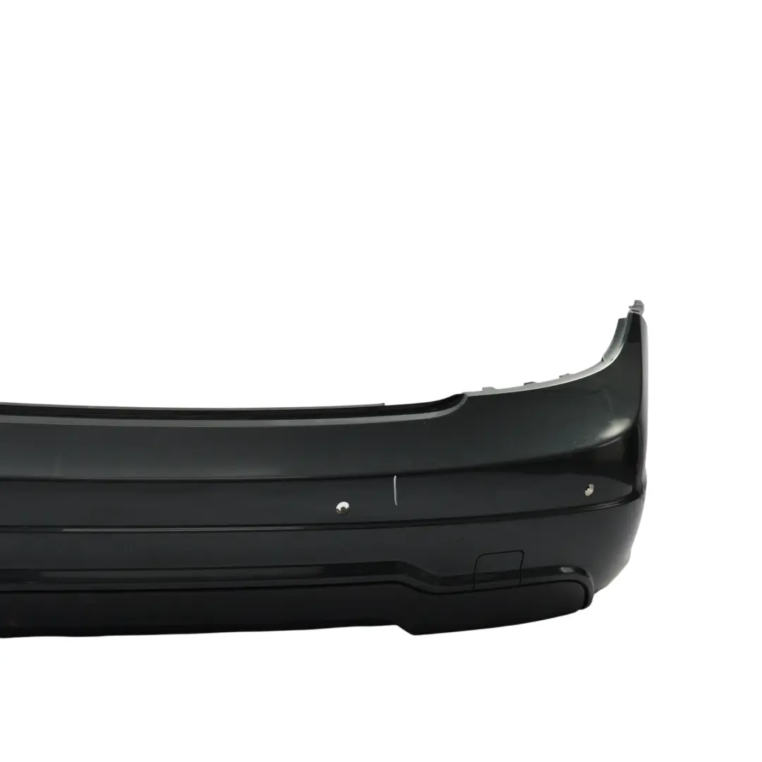 Bumper Trim Panel AMG Magnetite Black Metallic - 183 to Mercedes W204 Rear with Part number A2048809347 Mercedes W204 Rear Bumper Trim Panel AMG Magnetite Black Metallic - 183 - SKU A2048809347-MTS - Part number A2048809347