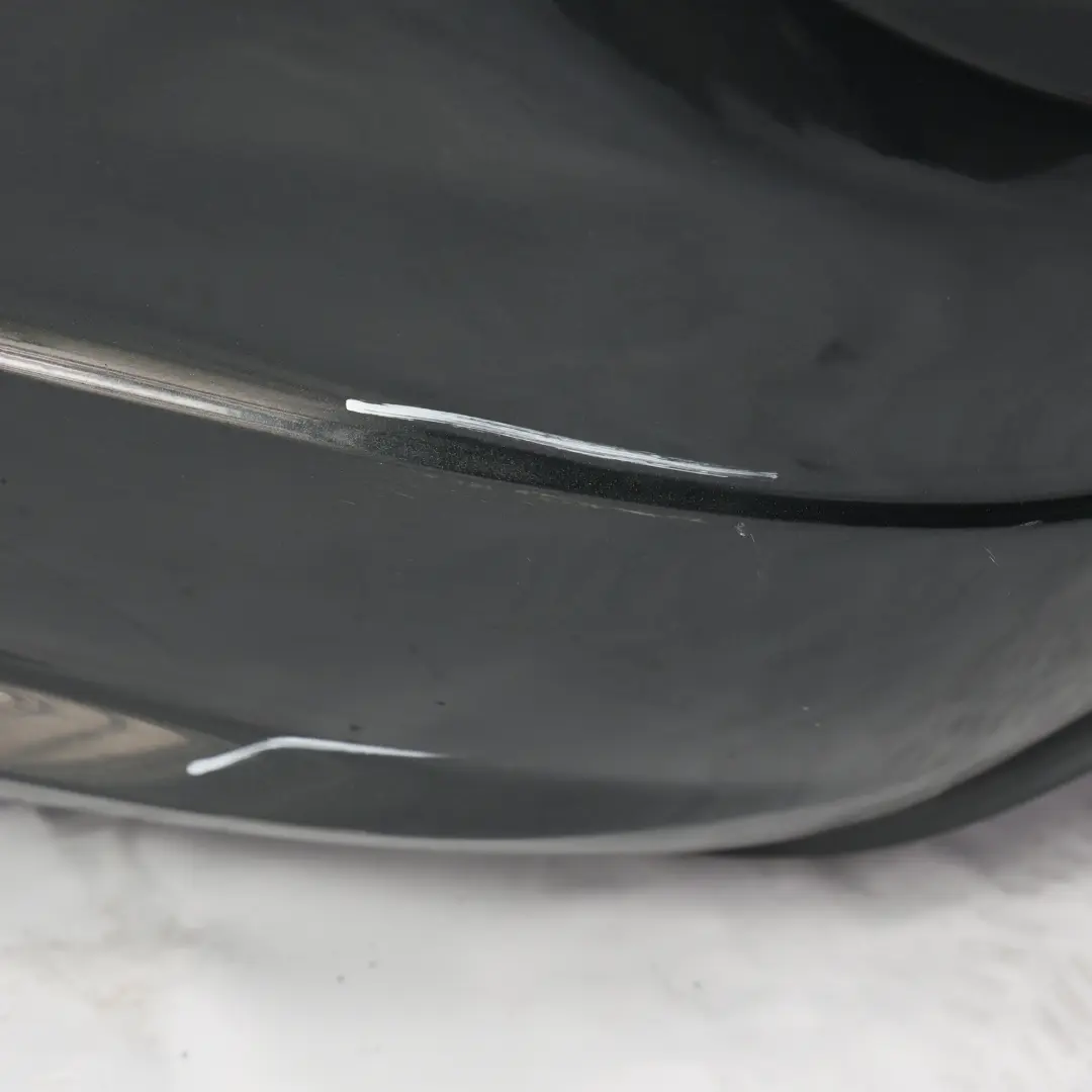 Mercedes W204 Rear Bumper Trim Panel AMG Magnetite Black Metallic - 183 - SKU A2048809347-MTS - Part number A2048809347