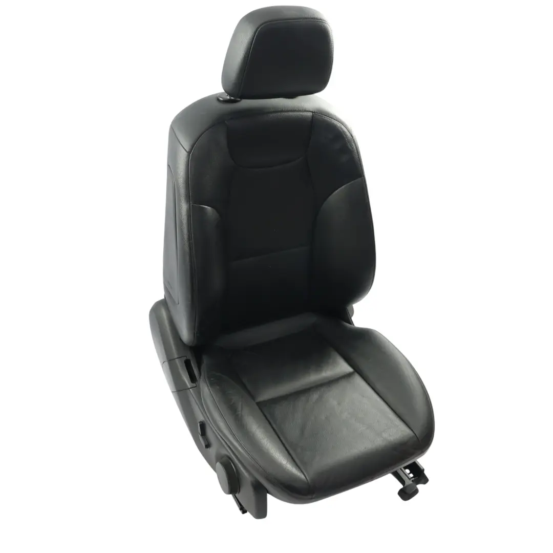 Mercedes W204 S204 Fotel Sport Przedni Prawy Grzany Skóra Czarny - SKU A2049102447-3 - Numer Części A2049102447