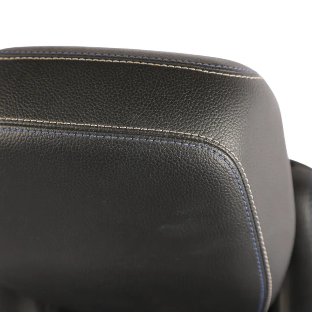 Mercedes W204 S204 Front Sport Seat Heated Left N/S Leather Alcantara Black - SKU A2049106509 - Part number A2049106509