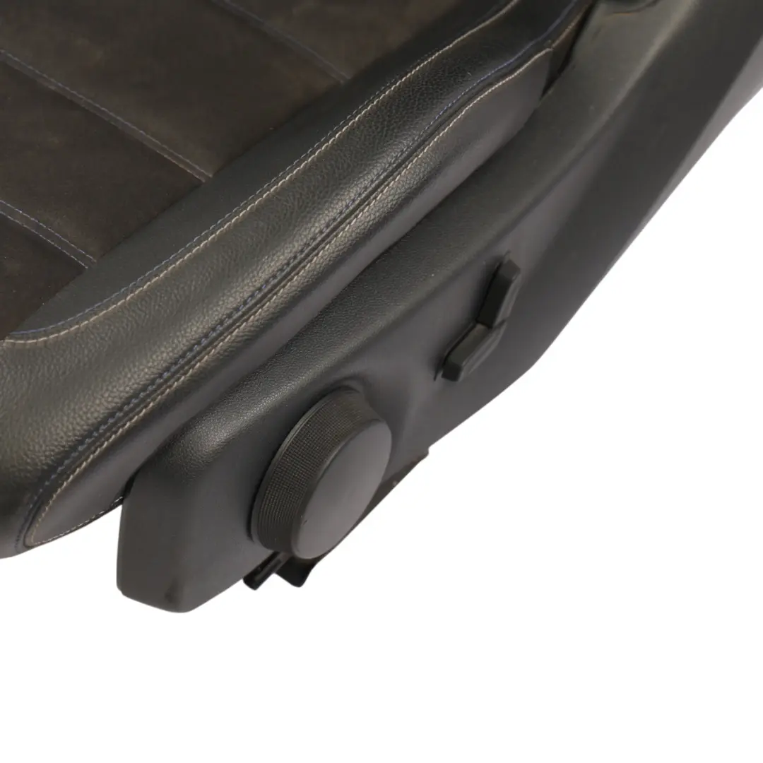 Mercedes W204 S204 Front Sport Seat Heated Left N/S Leather Alcantara Black - SKU A2049106509 - Part number A2049106509