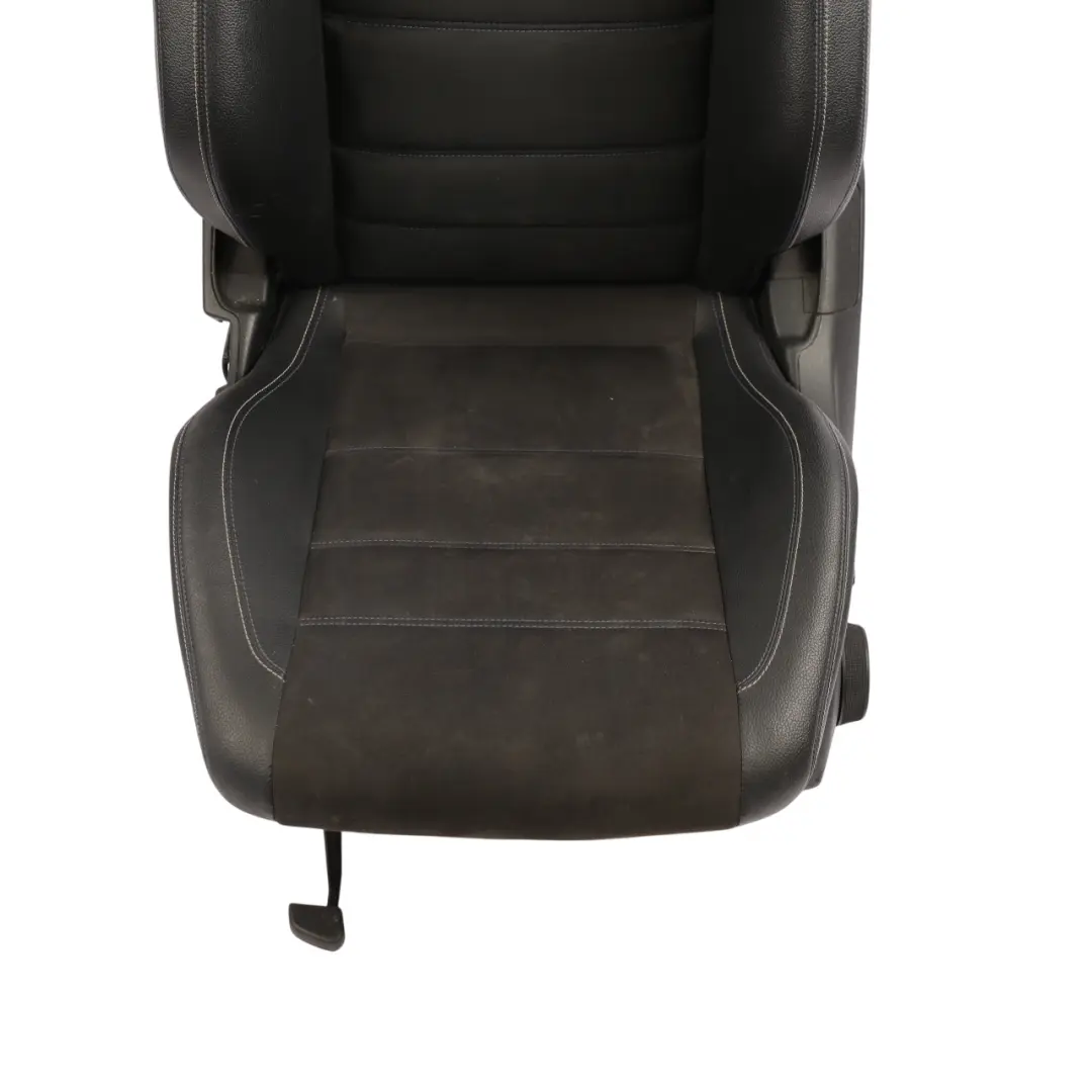 Mercedes W204 S204 Front Sport Seat Heated Left N/S Leather Alcantara Black - SKU A2049106509 - Part number A2049106509