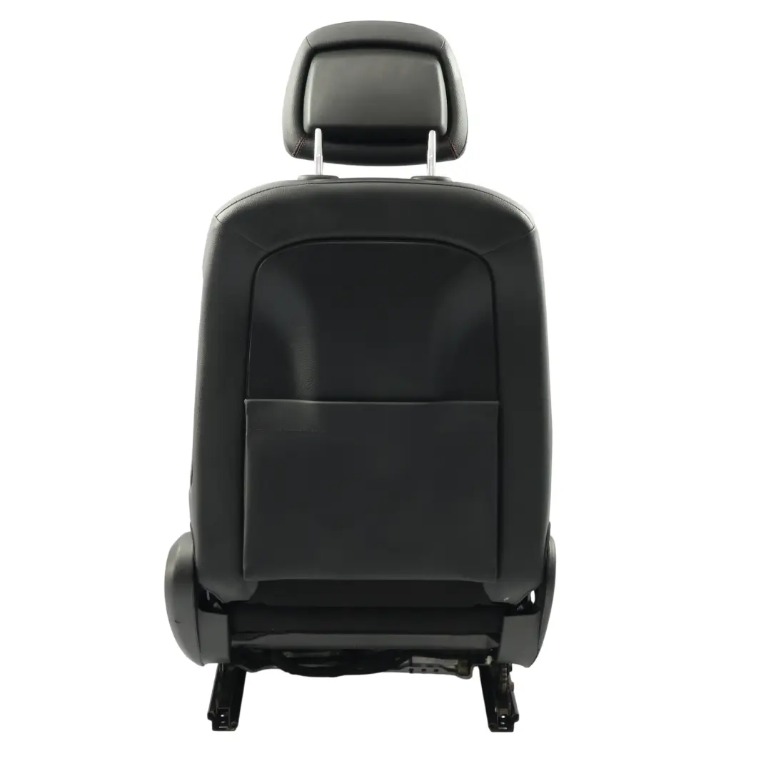 Mercedes W204 Sitz Vorne Links Leder Alcantara Rote Naht Elektrisch - SKU A2049109505-2 - Teilenummer A2049109505