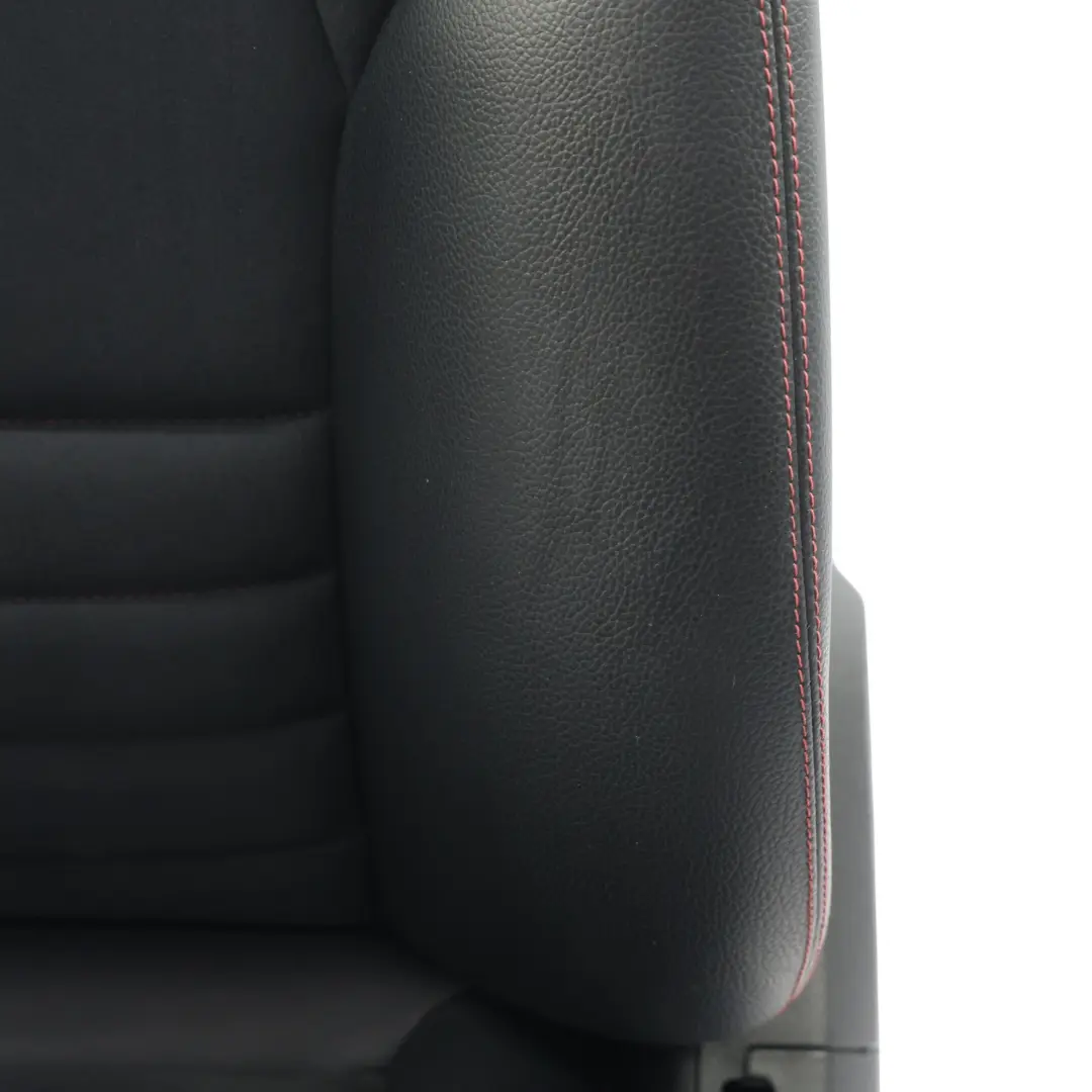 Mercedes W204 Fotel Przedni Lewy Elektryczny Skóra Alcantara Czerwona Nić - SKU A2049109505-2 - Numer Części A2049109505