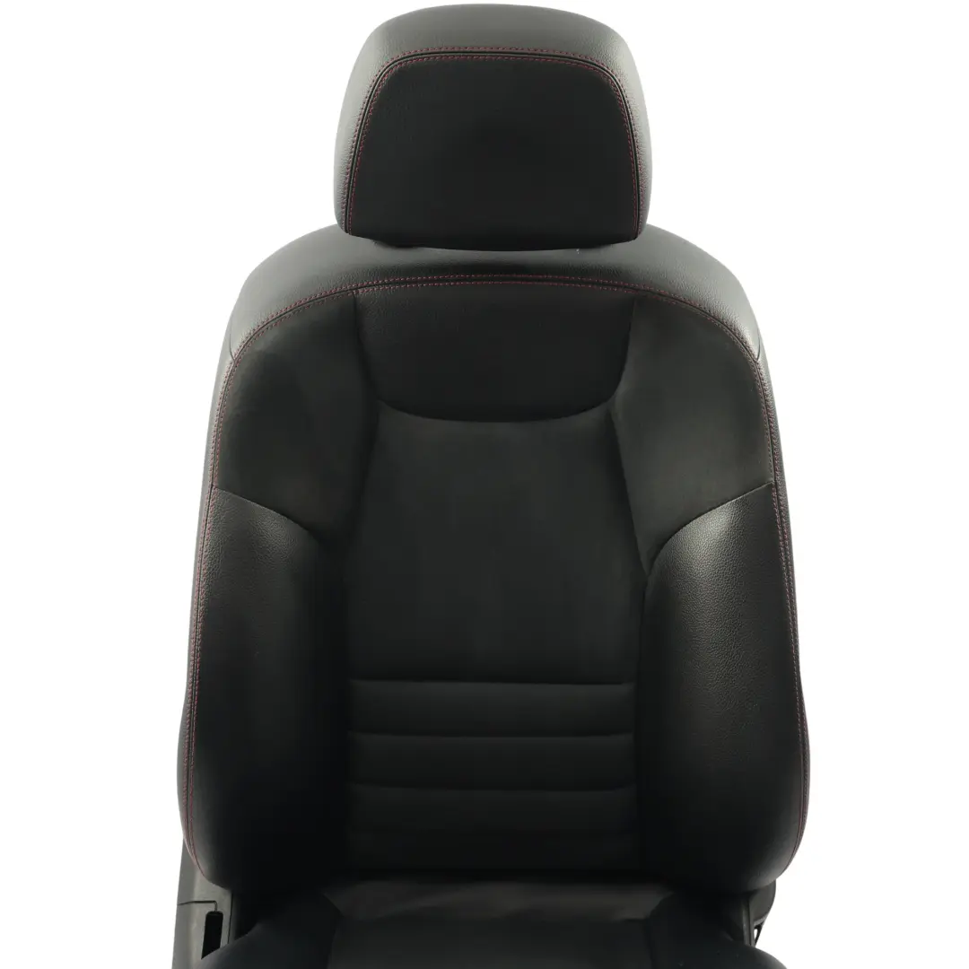 Asiento Delantero Derecho Cuero Alcantara Hilo Rojo Eléctrico para Mercedes W204 con número de pieza A2049109605 Mercedes W204 Asiento Delantero Derecho Cuero Alcantara Hilo Rojo Eléctrico - SKU A2049109605-1 - Número de pieza A2049109605