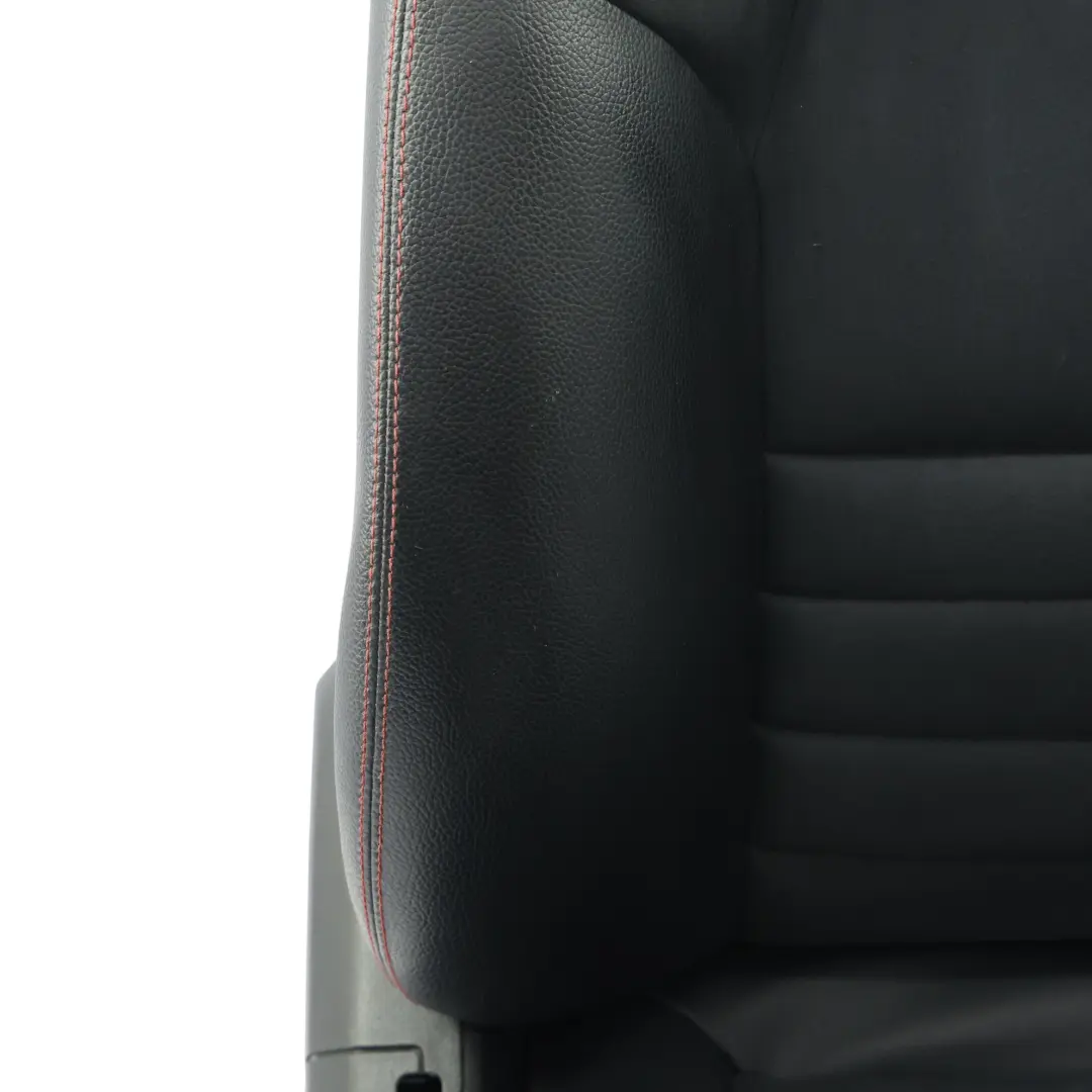 Mercedes W204 Asiento Delantero Derecho Cuero Alcantara Hilo Rojo Eléctrico - SKU A2049109605-1 - Número de pieza A2049109605