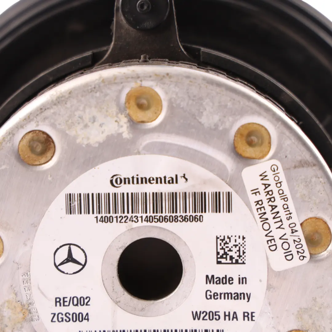 Mercedes W205 Air Spring Suspension Spring Rear Right O/S - SKU A2053200225 - Part number A2053200225