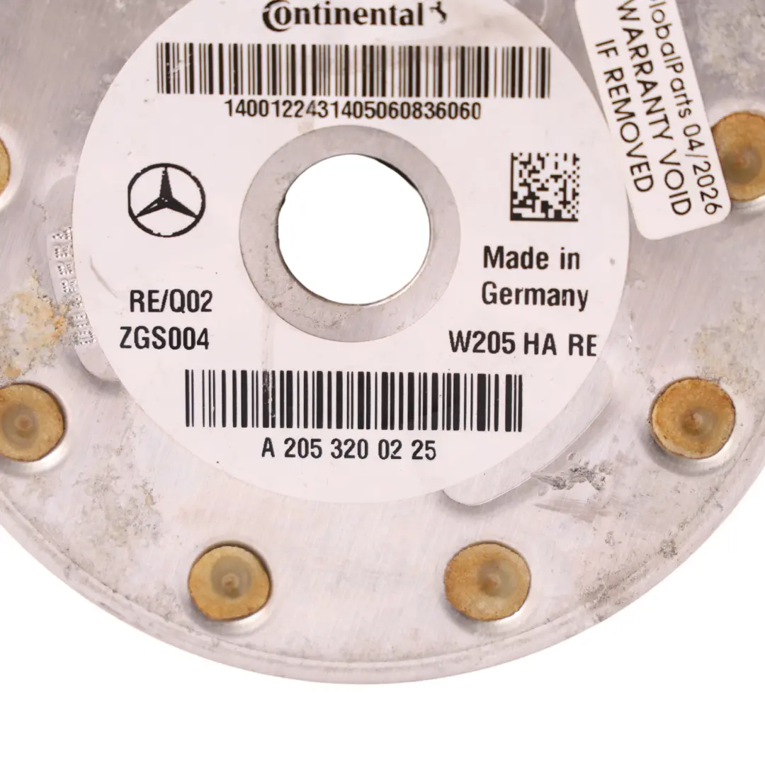 Mercedes W205 Air Spring Suspension Spring Rear Right O/S - SKU A2053200225 - Part number A2053200225