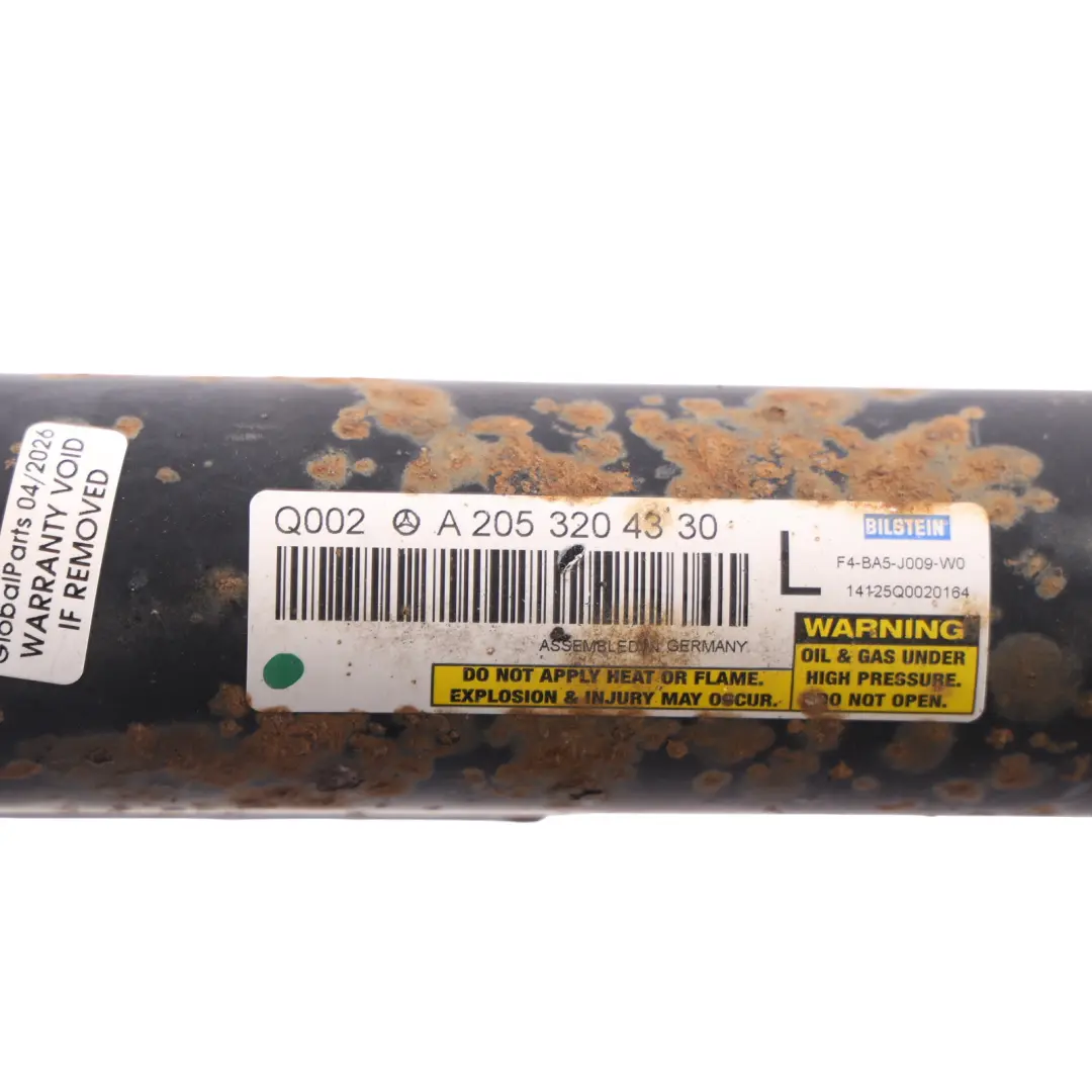 Mercedes W205 Shock Absorber Strut Spring Rear Left N/S - SKU A2053204330 - Part number A2053204330