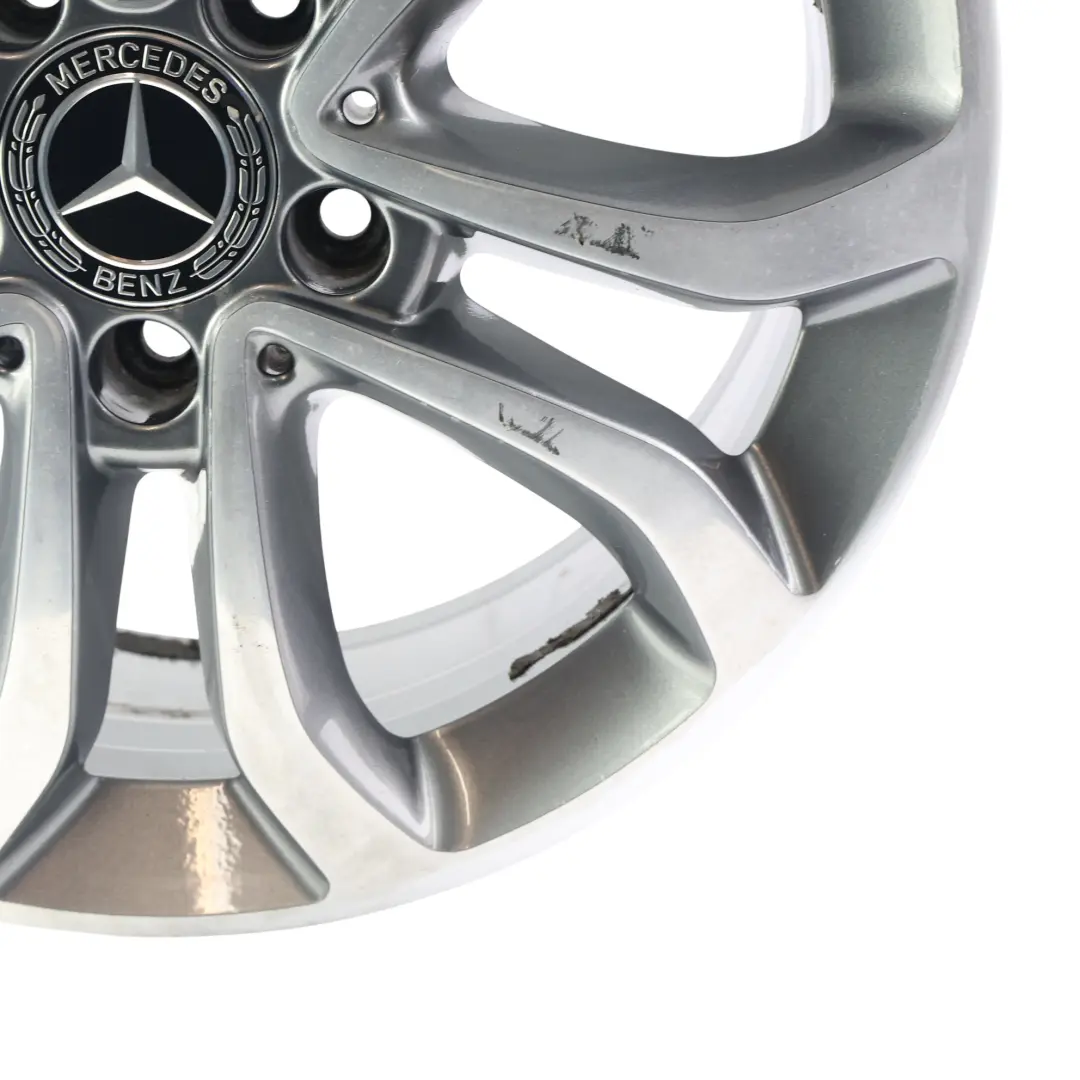 Felge Mercedes W205 Leichtmetallfelge 5-Doppelspeiche 17" 7J ET:48,5 für mit Teilenummer A2054010200 Felge Mercedes W205 Leichtmetallfelge 5-Doppelspeiche 17" 7J ET:48,5 - SKU A2054010200-1 - Teilenummer A2054010200