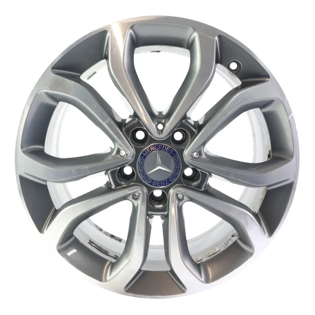 Mercedes W205 Cerchio Lega 5 Doppie Razze 17" 7J ET:48,5 - SKU A2054010200-2 - Numero di parte A2054010200