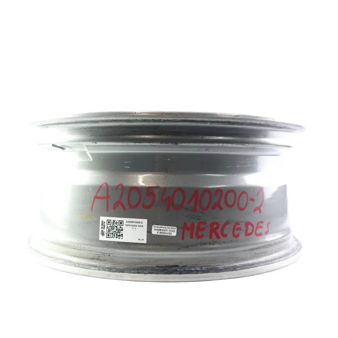 Leicht Metall Felge 5-Doppel Speiche 17" 7J ET:48,5 für Mercedes W205 mit Teilenummer A2054010200 Mercedes W205 Leicht Metall Felge 5-Doppel Speiche 17" 7J ET:48,5 - SKU A2054010200-2 - Teilenummer A2054010200